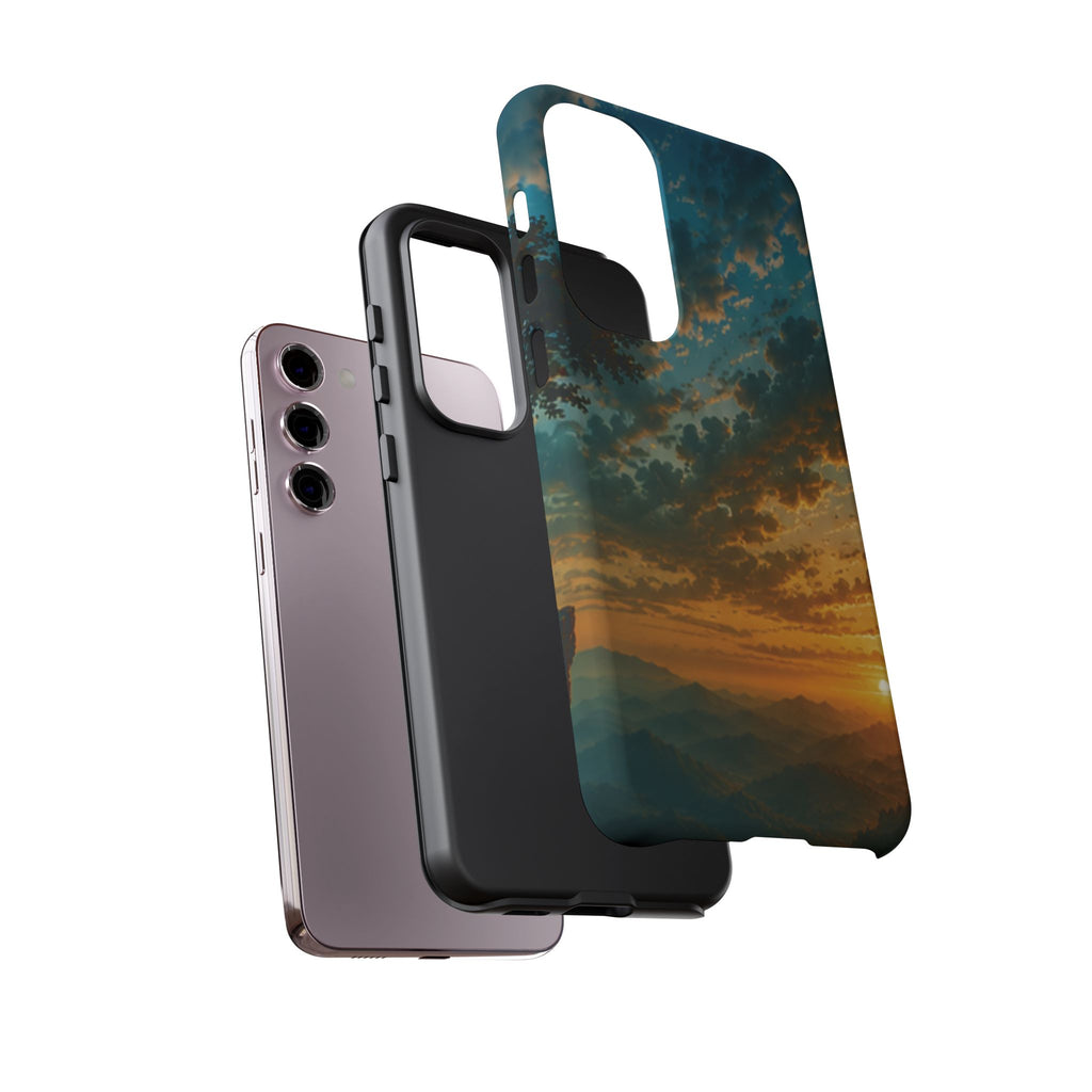 Sunrise Mountain Landscape Tough Phone Case