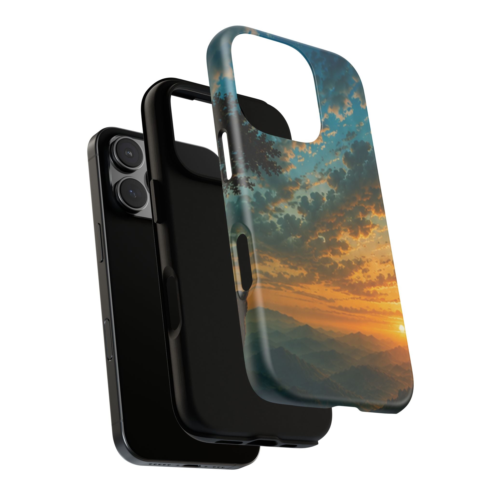 Sunrise Mountain Landscape Tough Phone Case