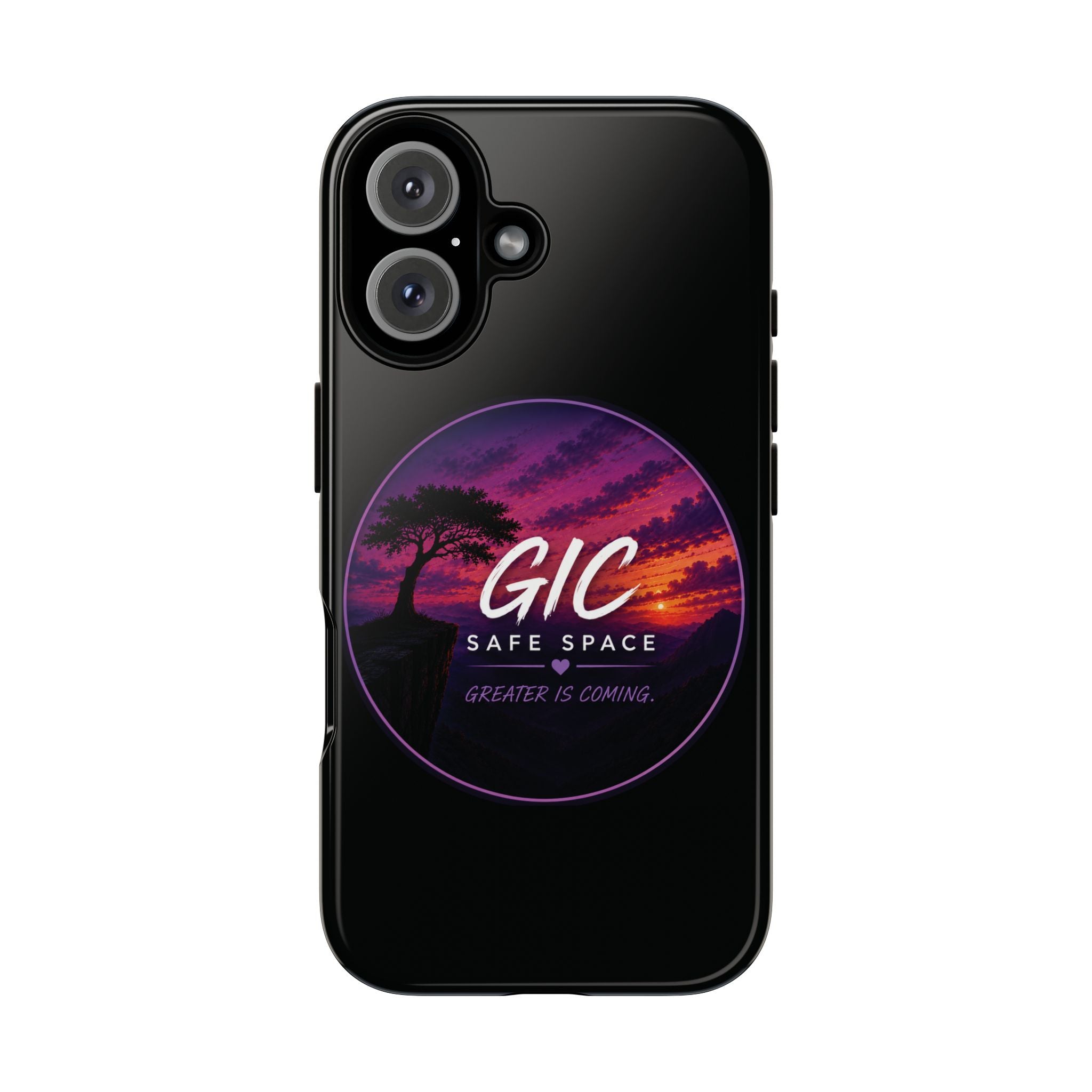 Phone Case — GIC Safe Space Sunset Design (Tough Protective Cover)
