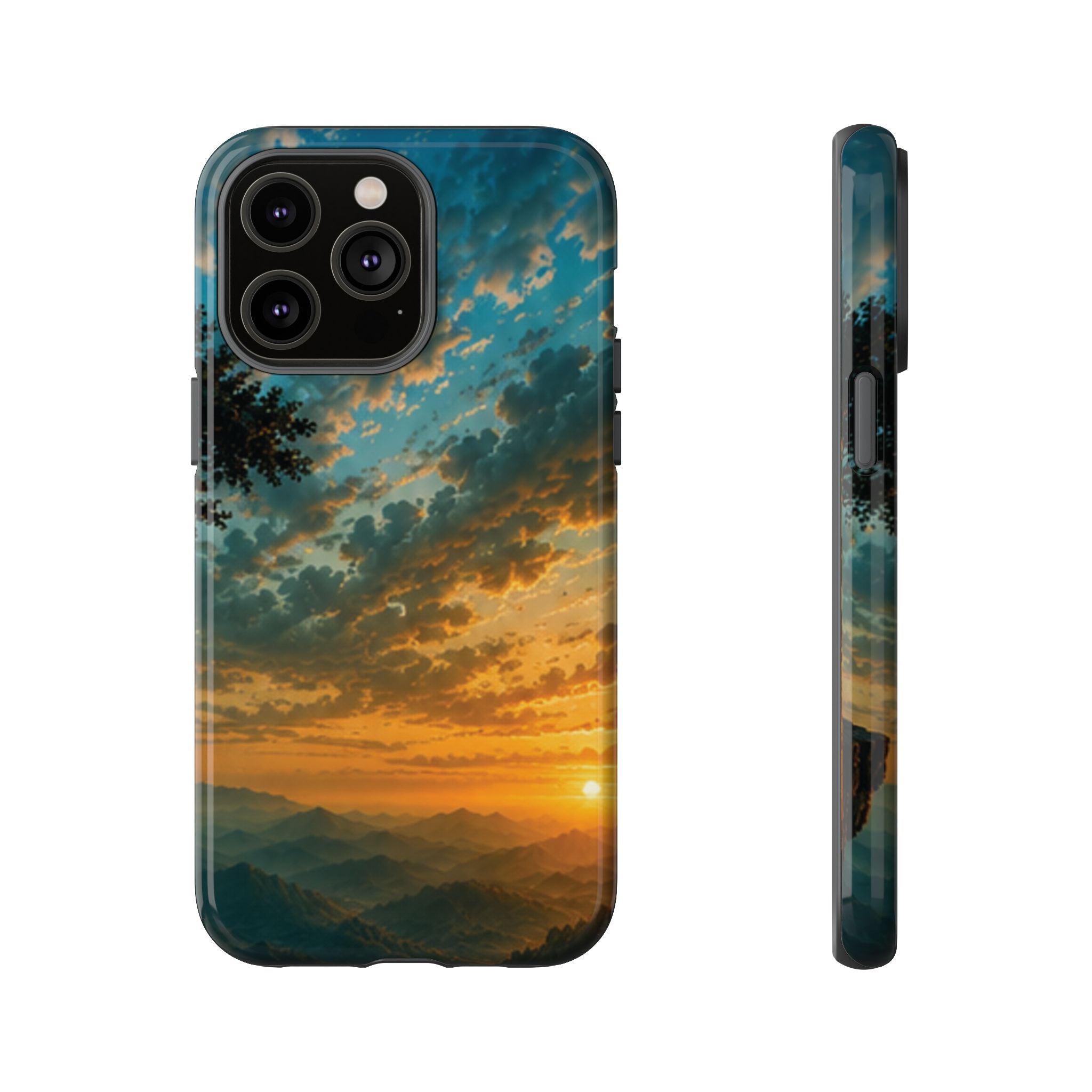 Sunrise Mountain Landscape Tough Phone Case