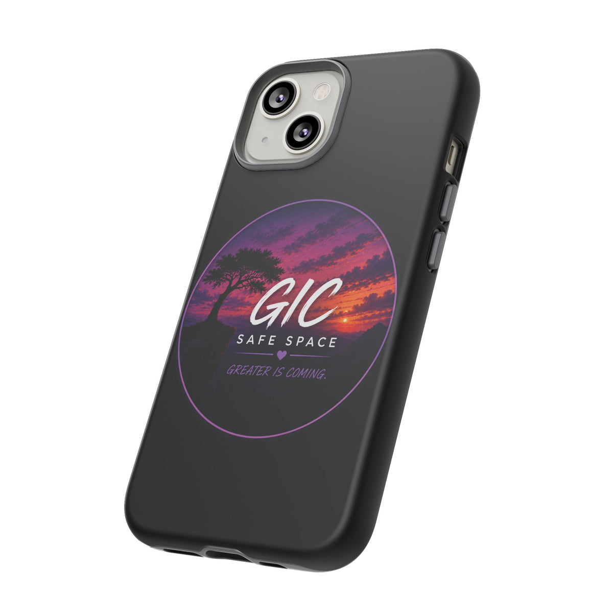 Phone Case — GIC Safe Space Sunset Design (Tough Protective Cover)