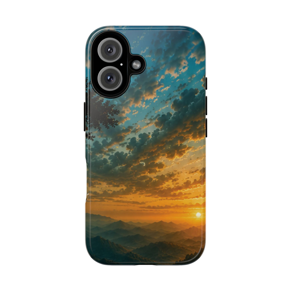 Sunrise Mountain Landscape Tough Phone Case