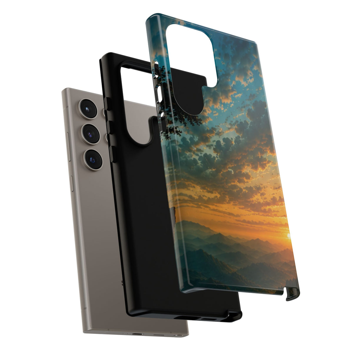 Sunrise Mountain Landscape Tough Phone Case