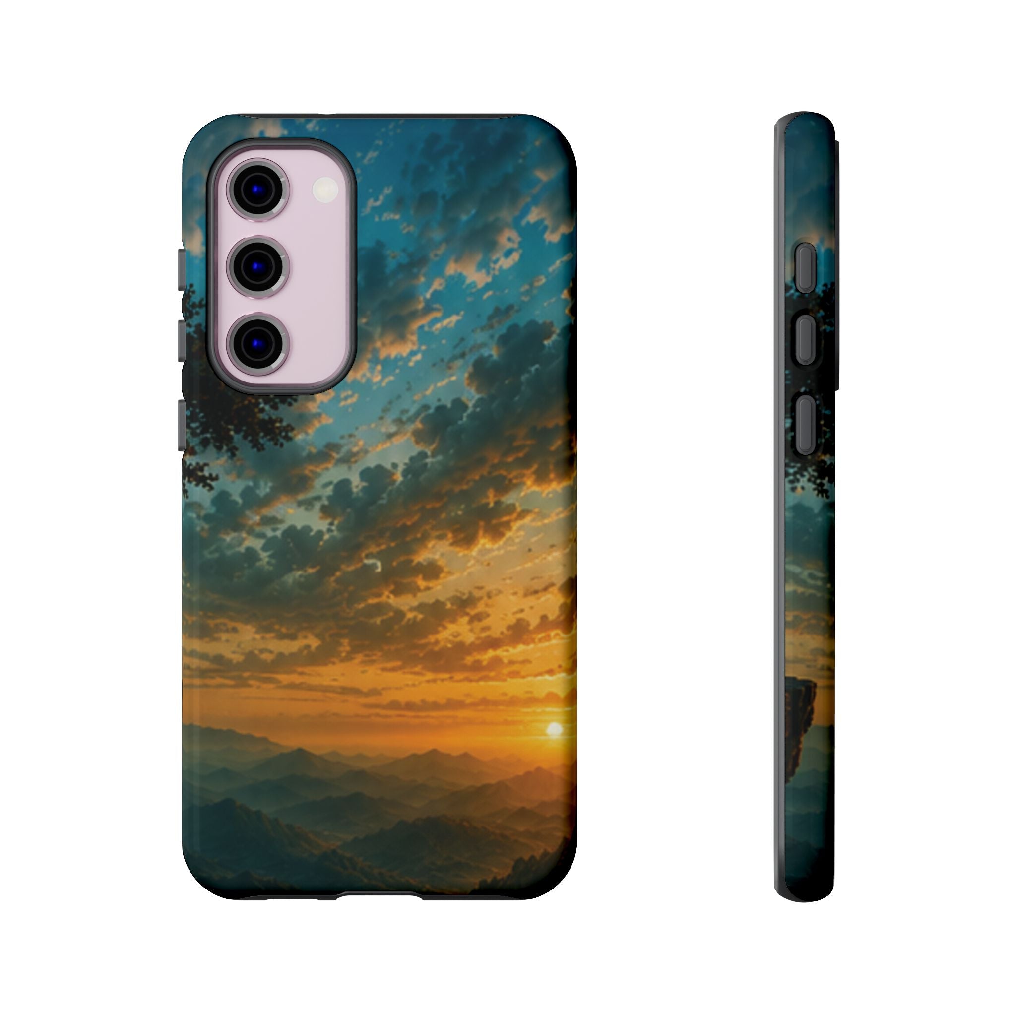 Sunrise Mountain Landscape Tough Phone Case