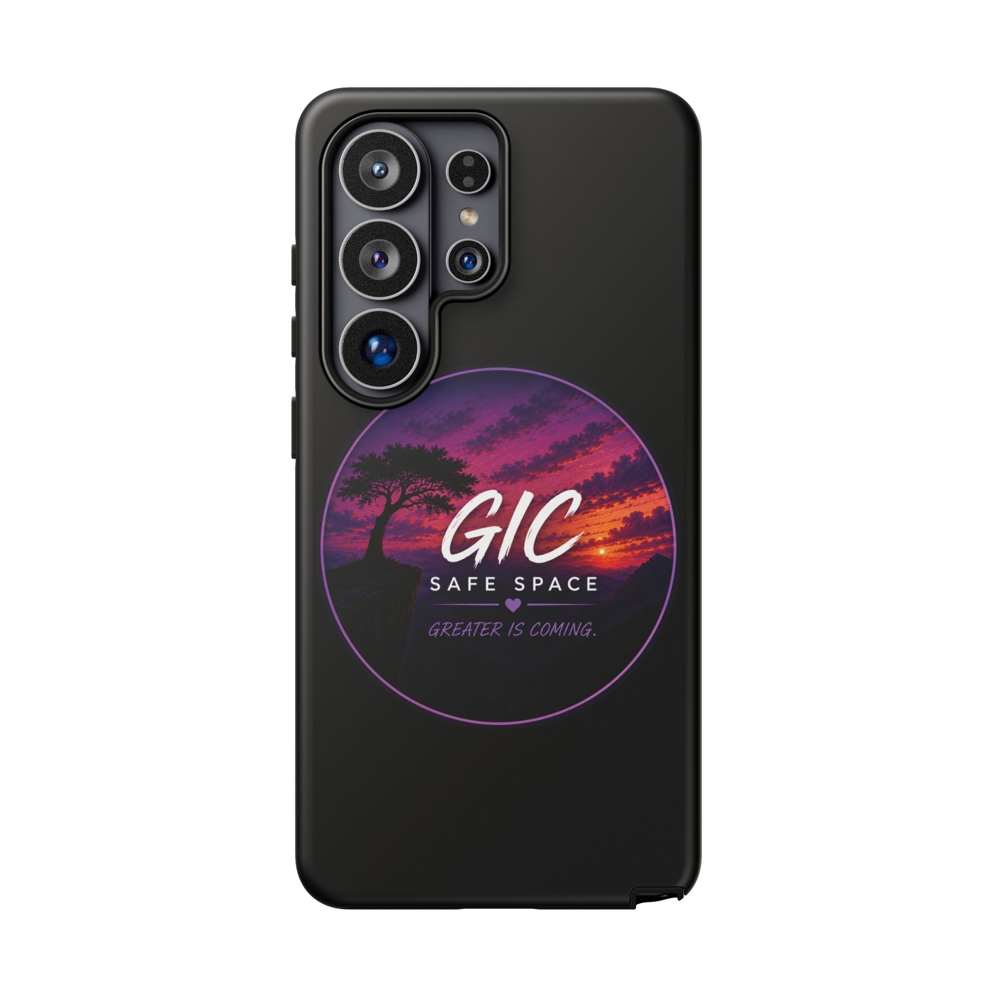 Phone Case — GIC Safe Space Sunset Design (Tough Protective Cover)