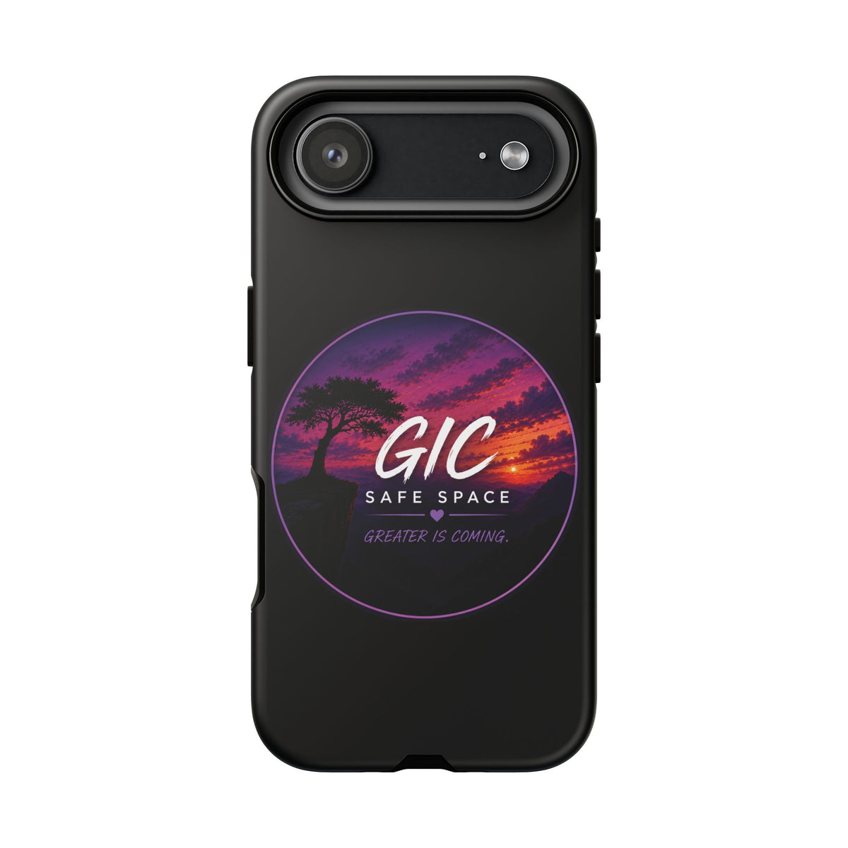 Phone Case — GIC Safe Space Sunset Design (Tough Protective Cover)
