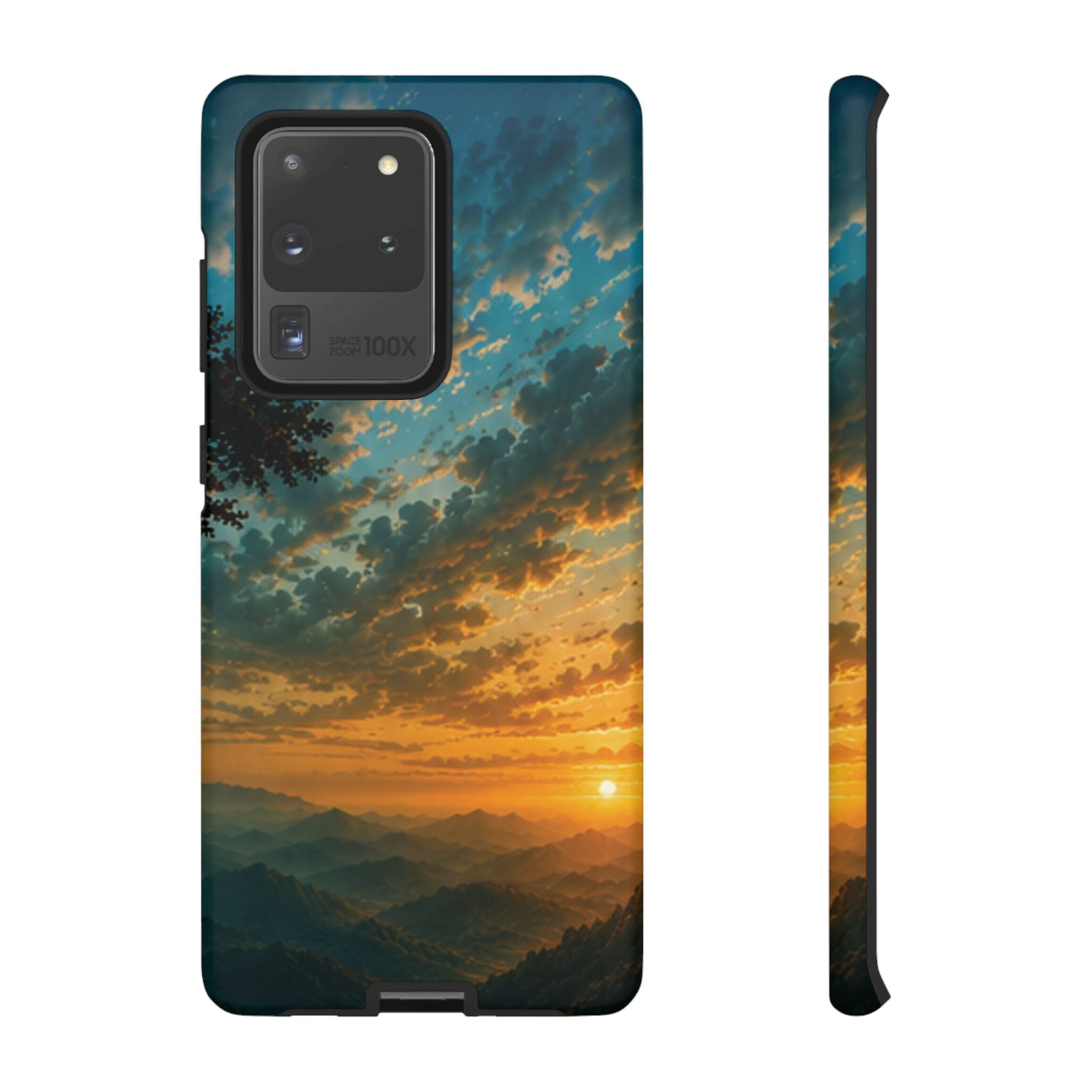 Sunrise Mountain Landscape Tough Phone Case
