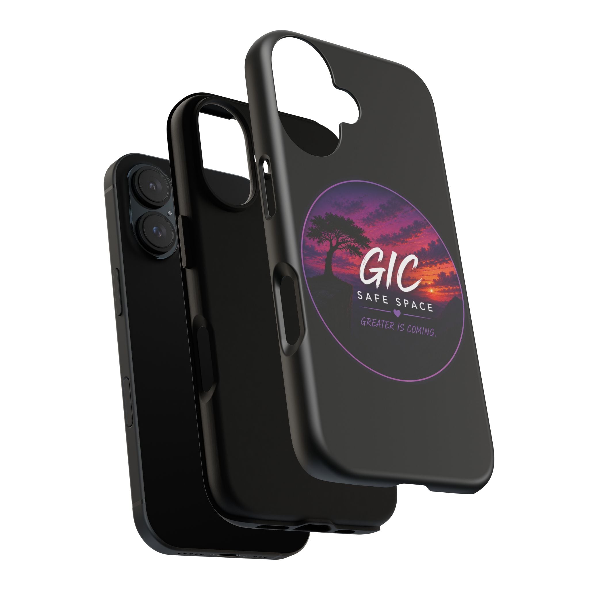 Phone Case — GIC Safe Space Sunset Design (Tough Protective Cover)
