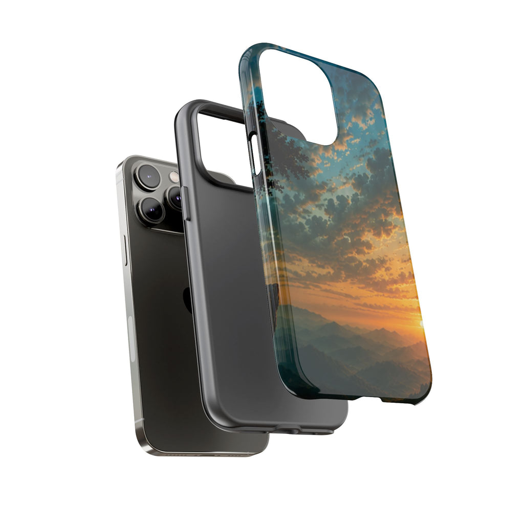 Sunrise Mountain Landscape Tough Phone Case