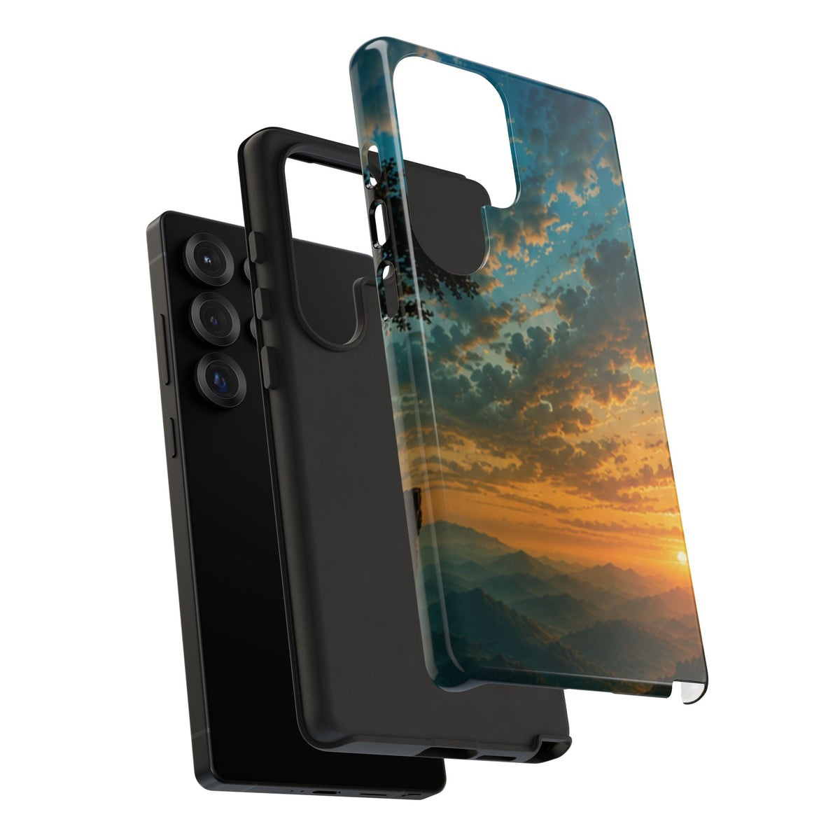 Sunrise Mountain Landscape Tough Phone Case
