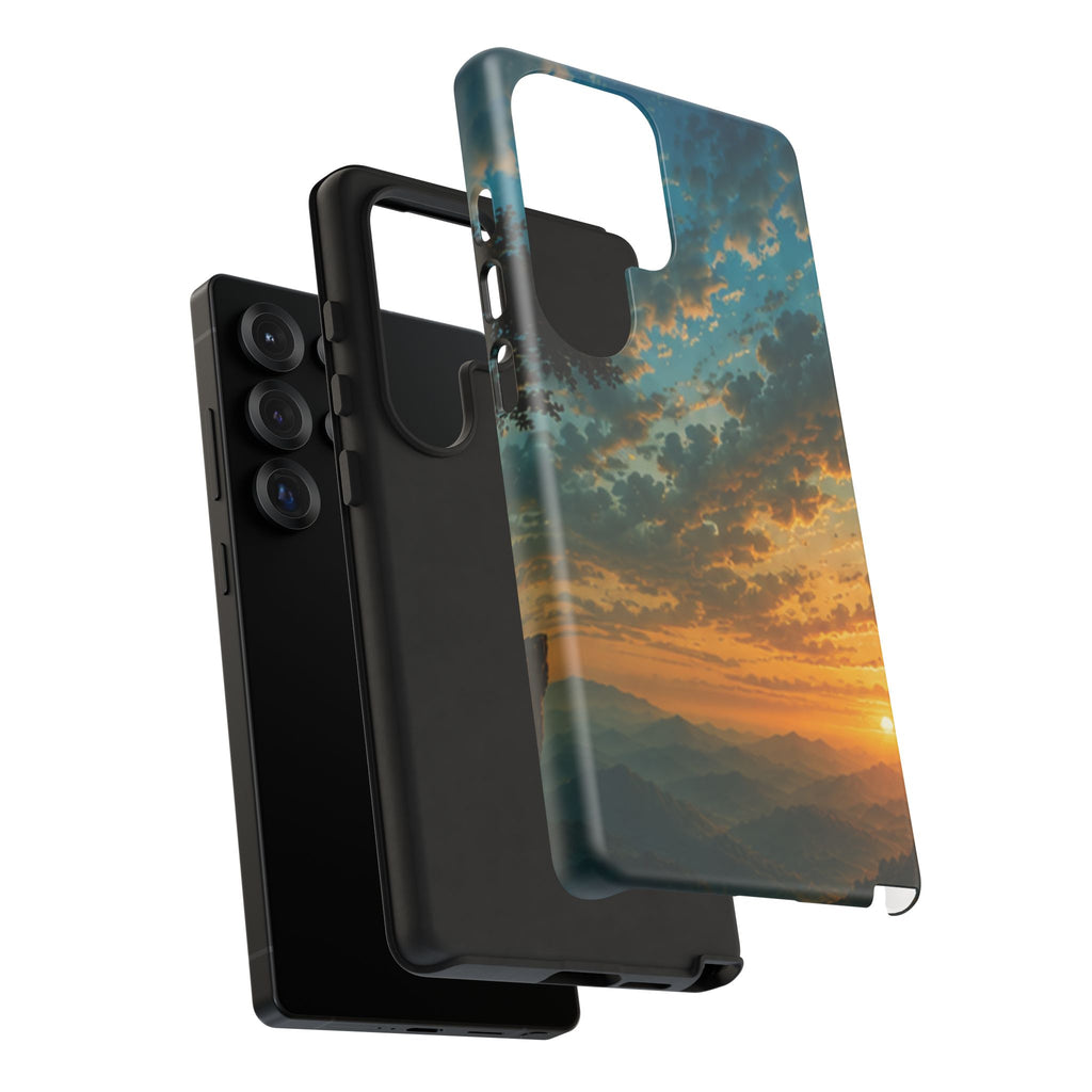 Sunrise Mountain Landscape Tough Phone Case
