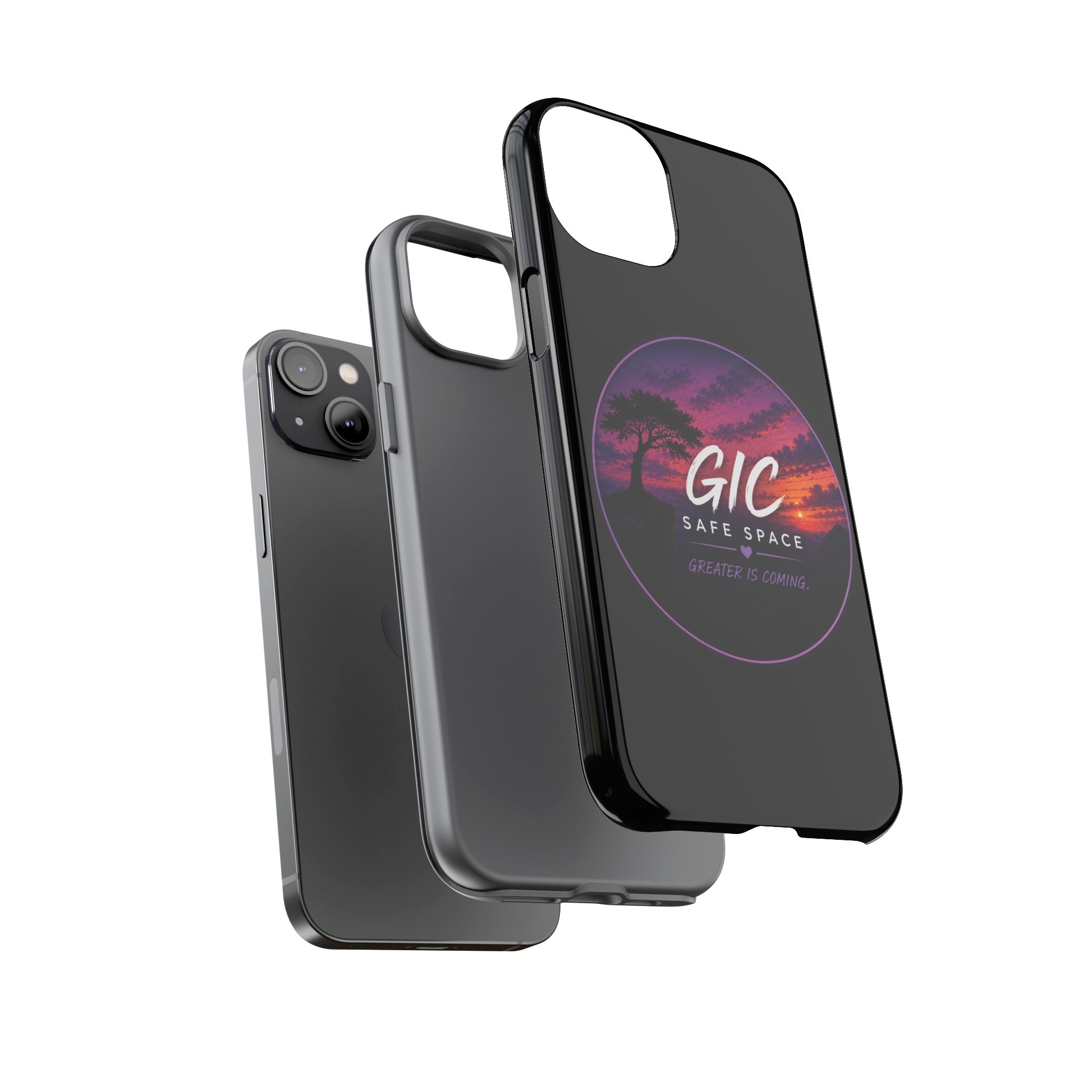 Phone Case — GIC Safe Space Sunset Design (Tough Protective Cover)