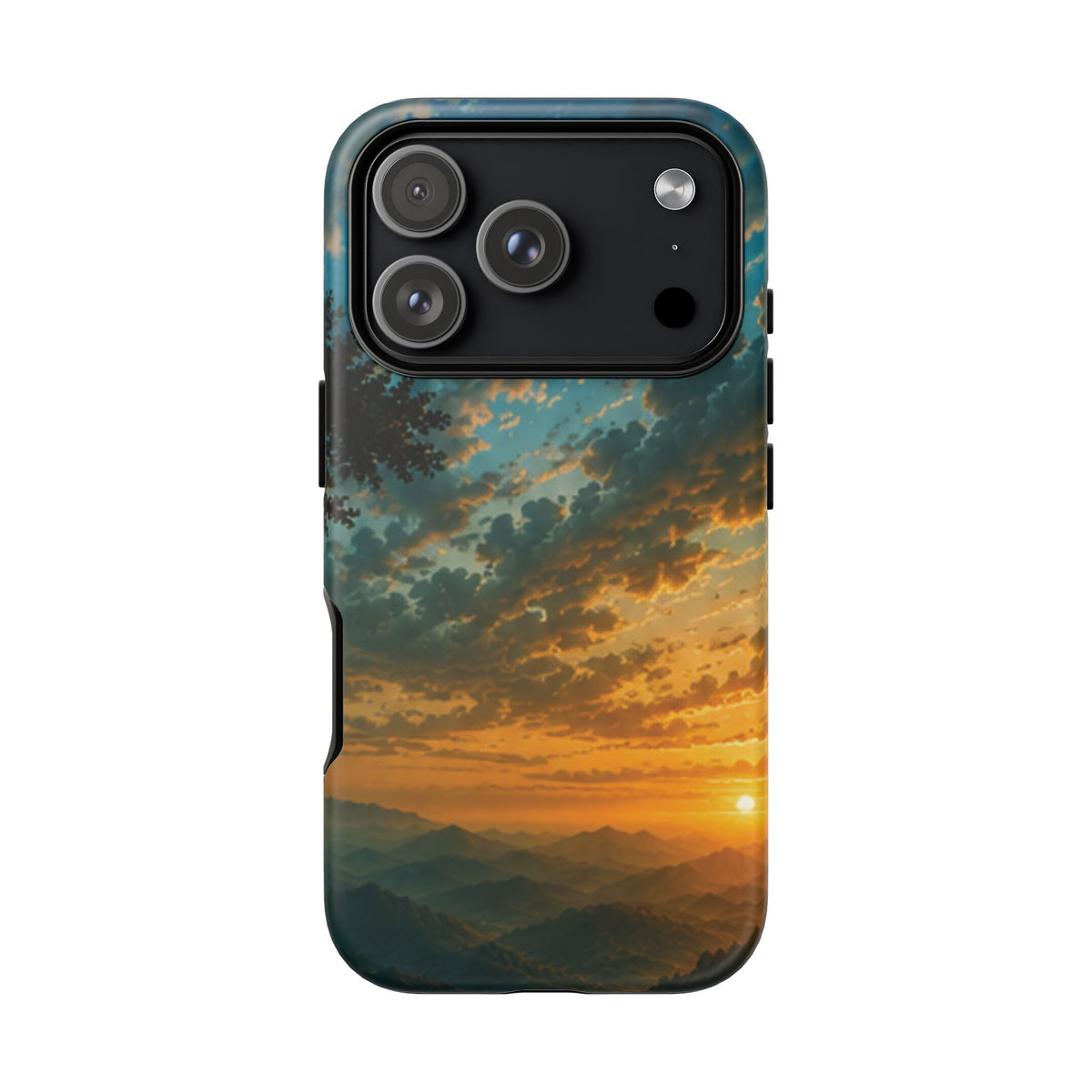 Sunrise Mountain Landscape Tough Phone Case
