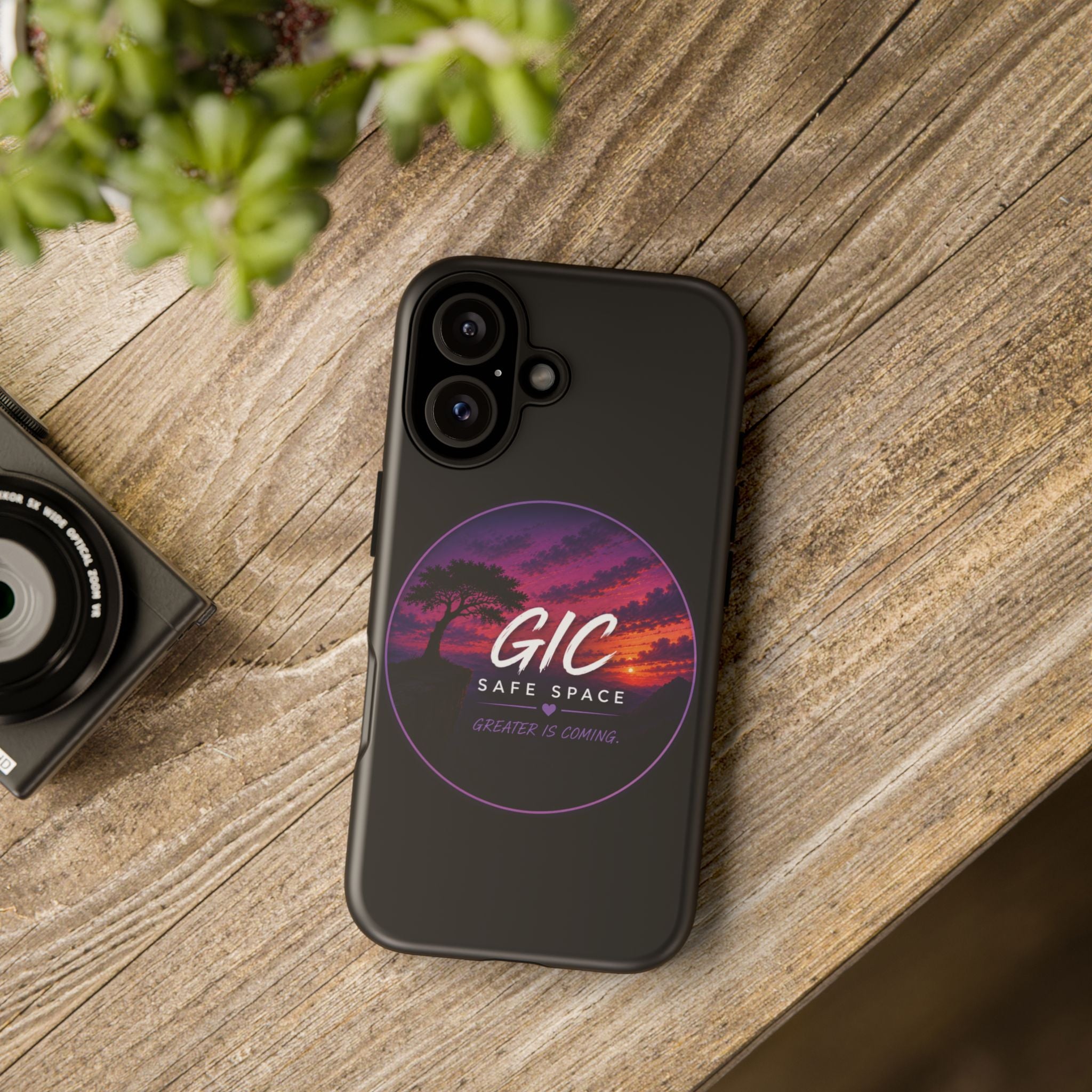 Phone Case — GIC Safe Space Sunset Design (Tough Protective Cover)