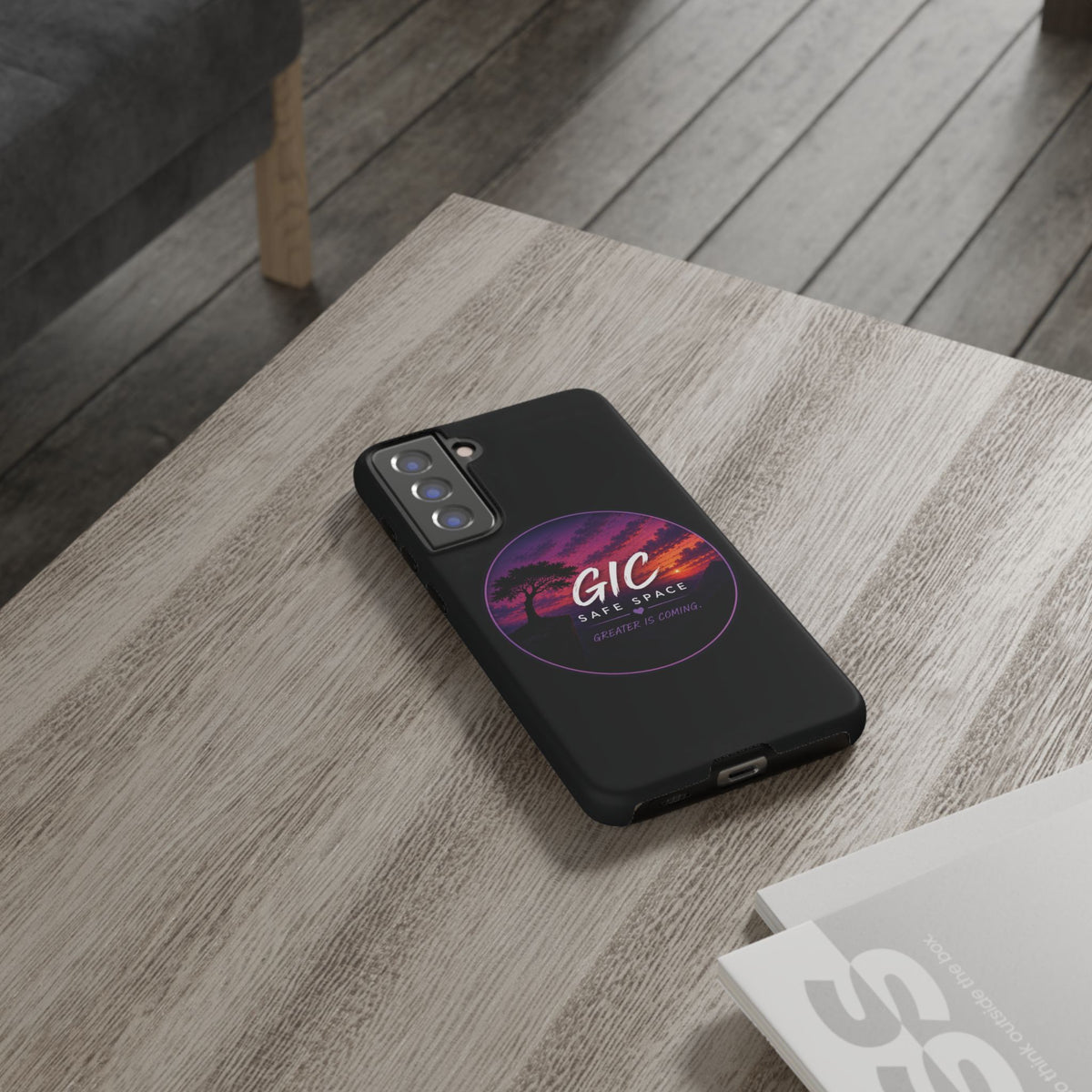Phone Case — GIC Safe Space Sunset Design (Tough Protective Cover)