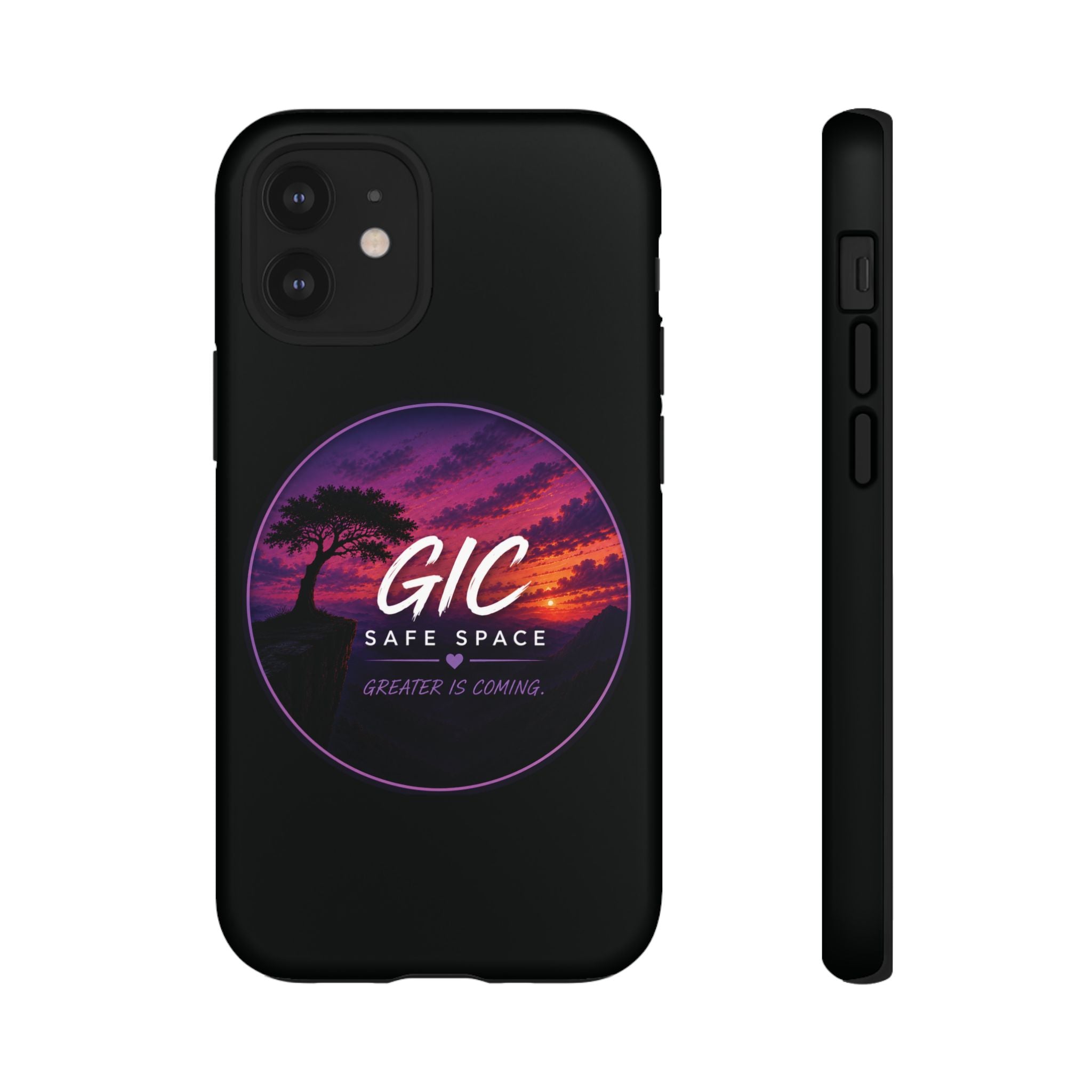 Phone Case — GIC Safe Space Sunset Design (Tough Protective Cover)