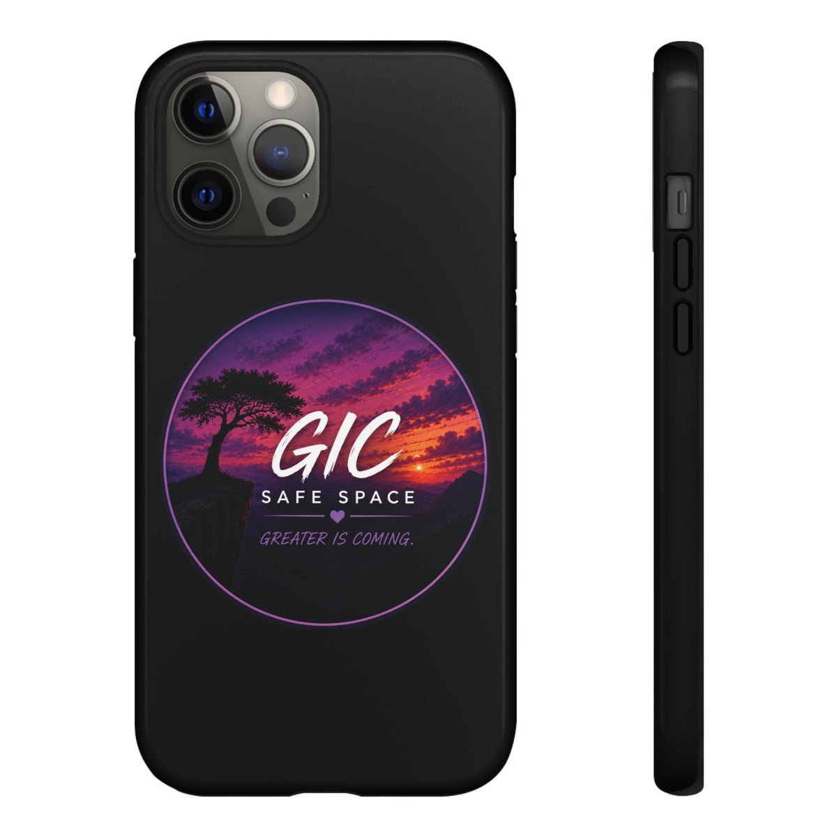 Phone Case — GIC Safe Space Sunset Design (Tough Protective Cover)