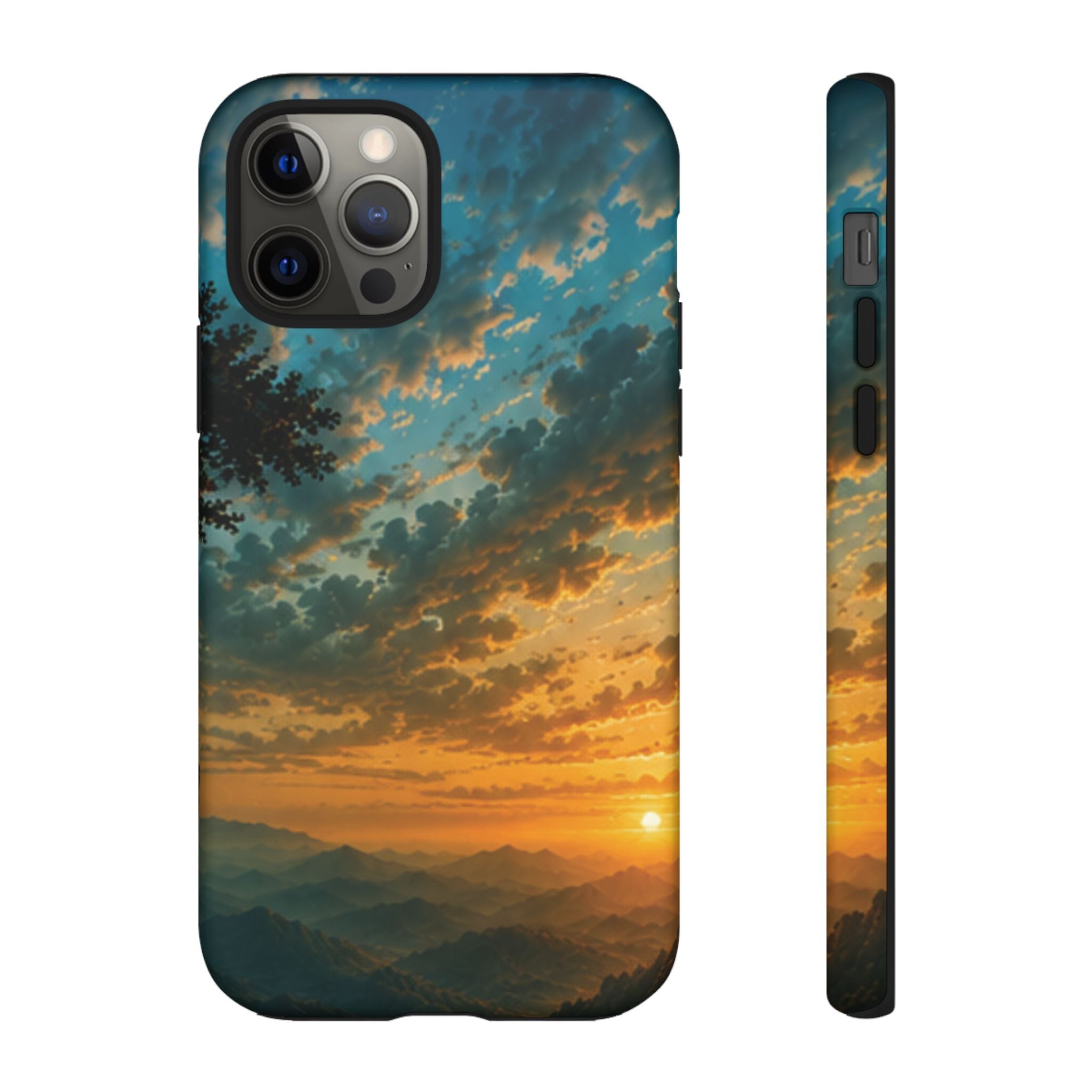 Sunrise Mountain Landscape Tough Phone Case