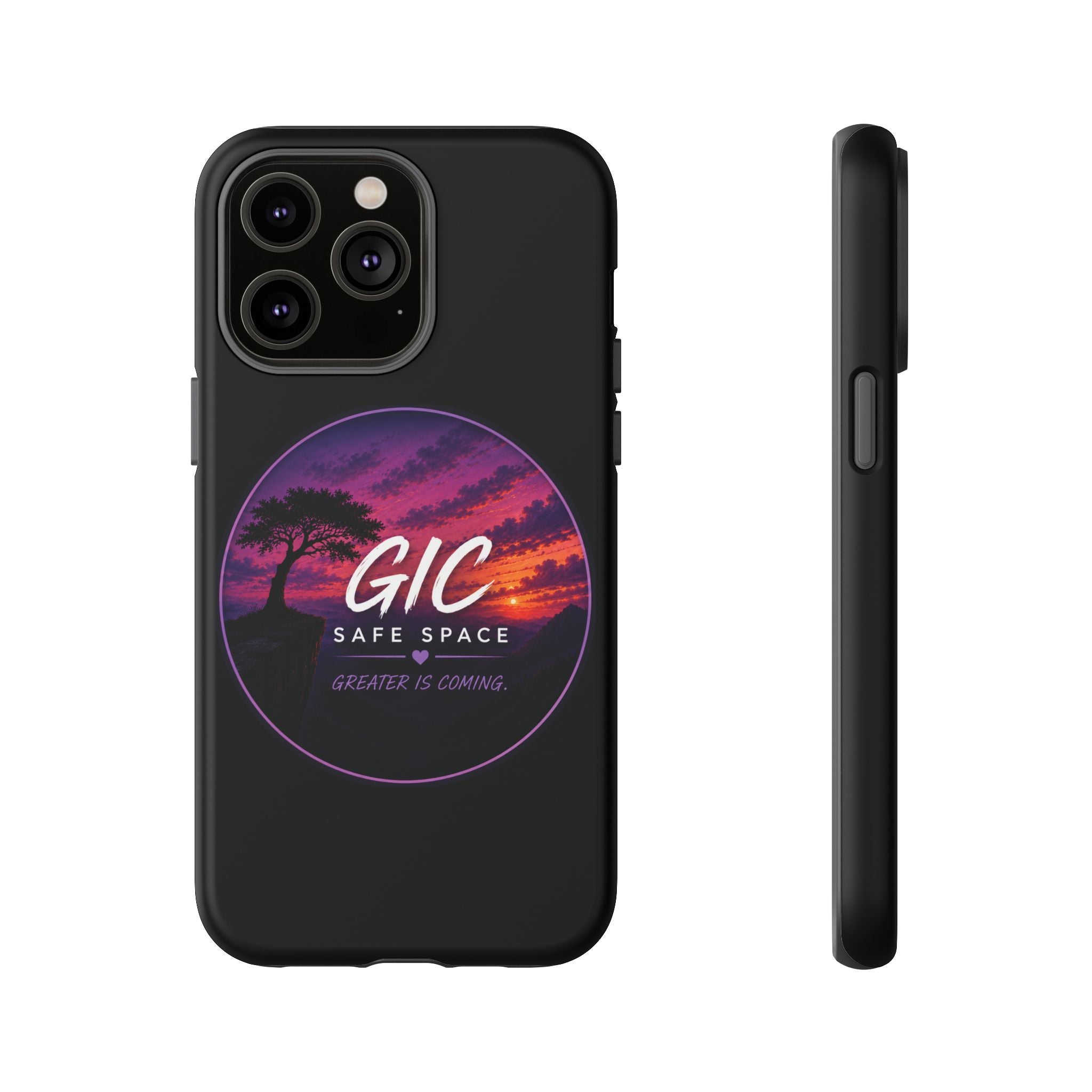 Phone Case — GIC Safe Space Sunset Design (Tough Protective Cover)