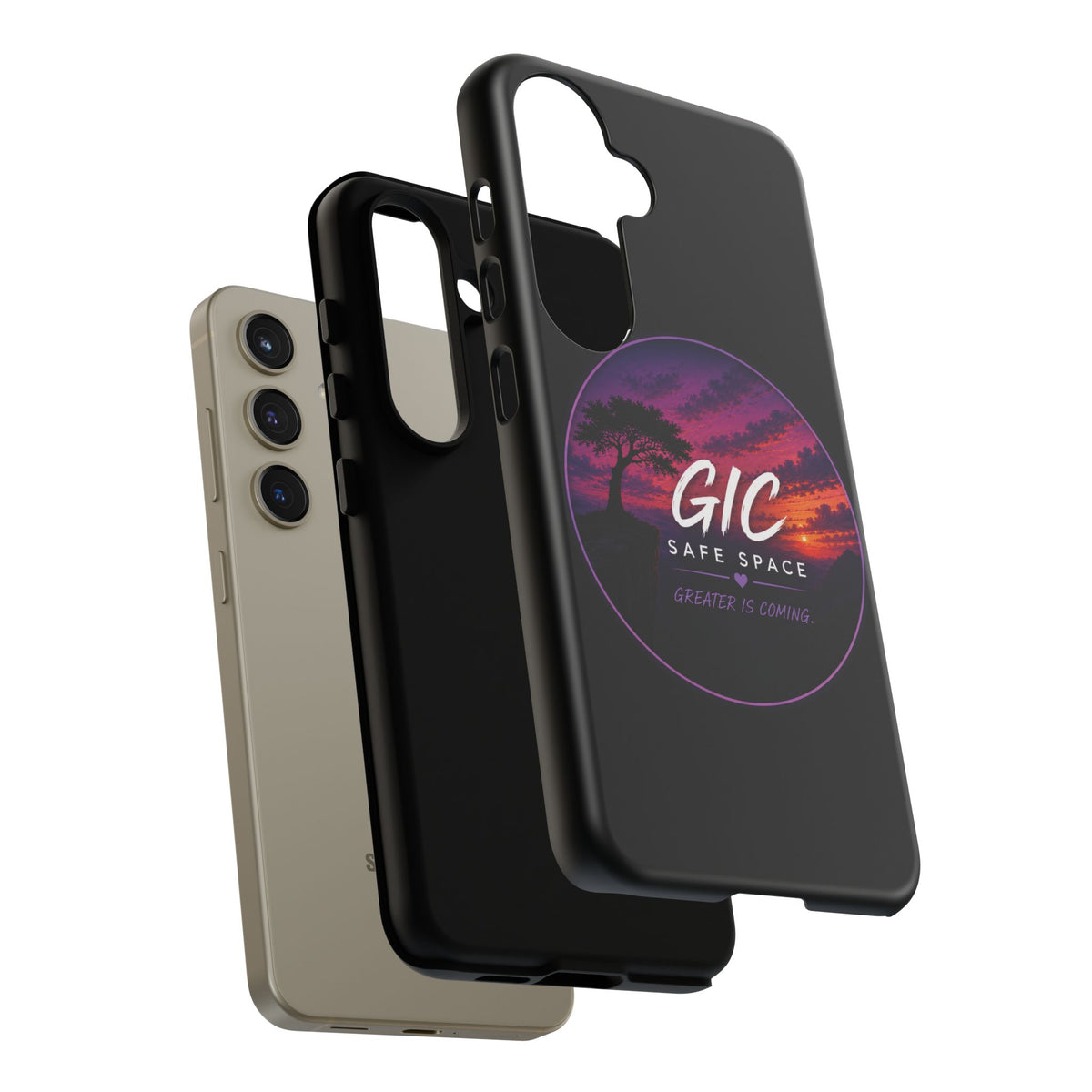 Phone Case — GIC Safe Space Sunset Design (Tough Protective Cover)
