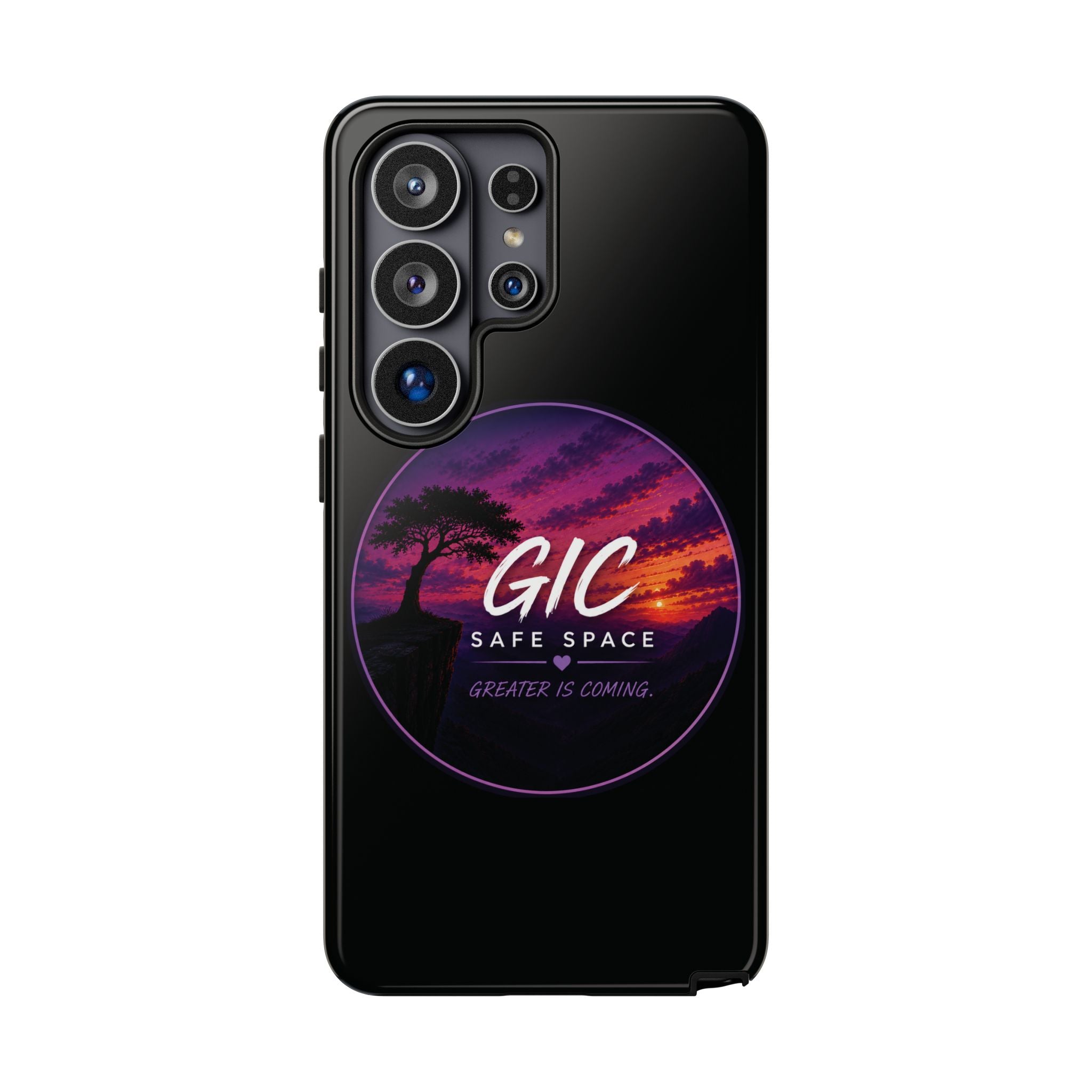 Phone Case — GIC Safe Space Sunset Design (Tough Protective Cover)