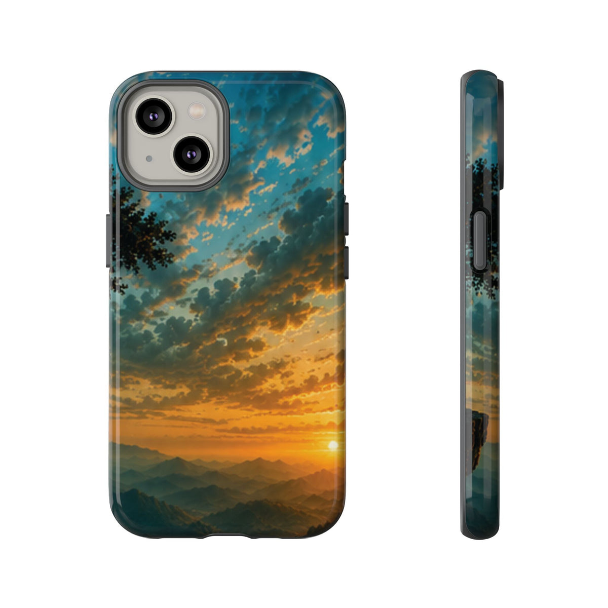 Sunrise Mountain Landscape Tough Phone Case