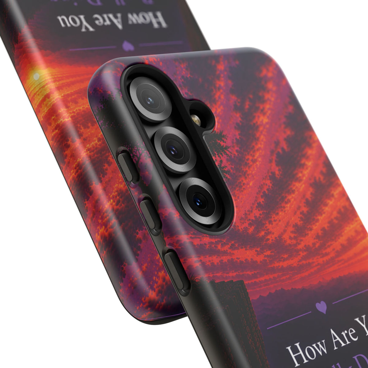 Inspirational Phone Case — “How Are You Really Doing Behind That Smile? Greater Is Coming”