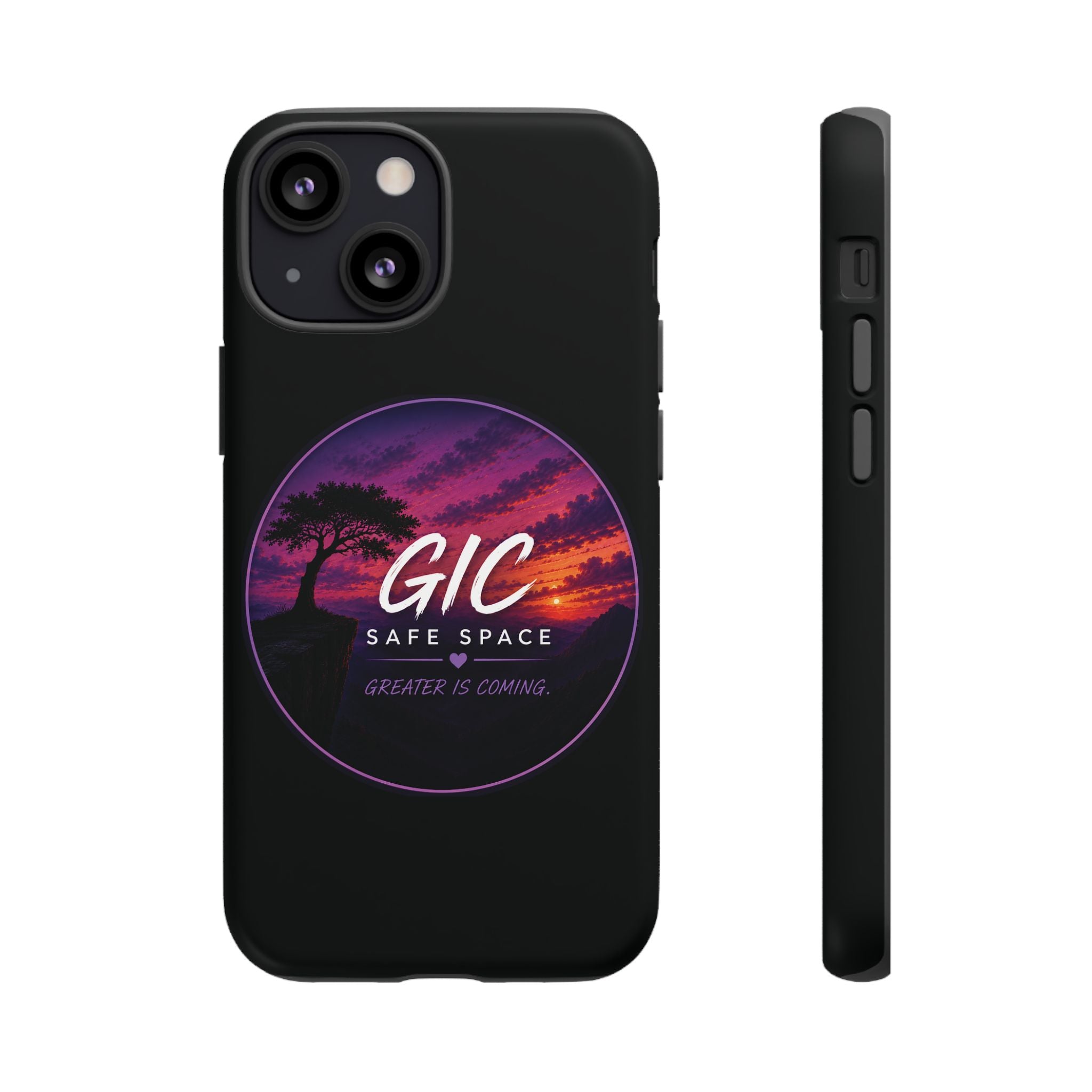 Phone Case — GIC Safe Space Sunset Design (Tough Protective Cover)