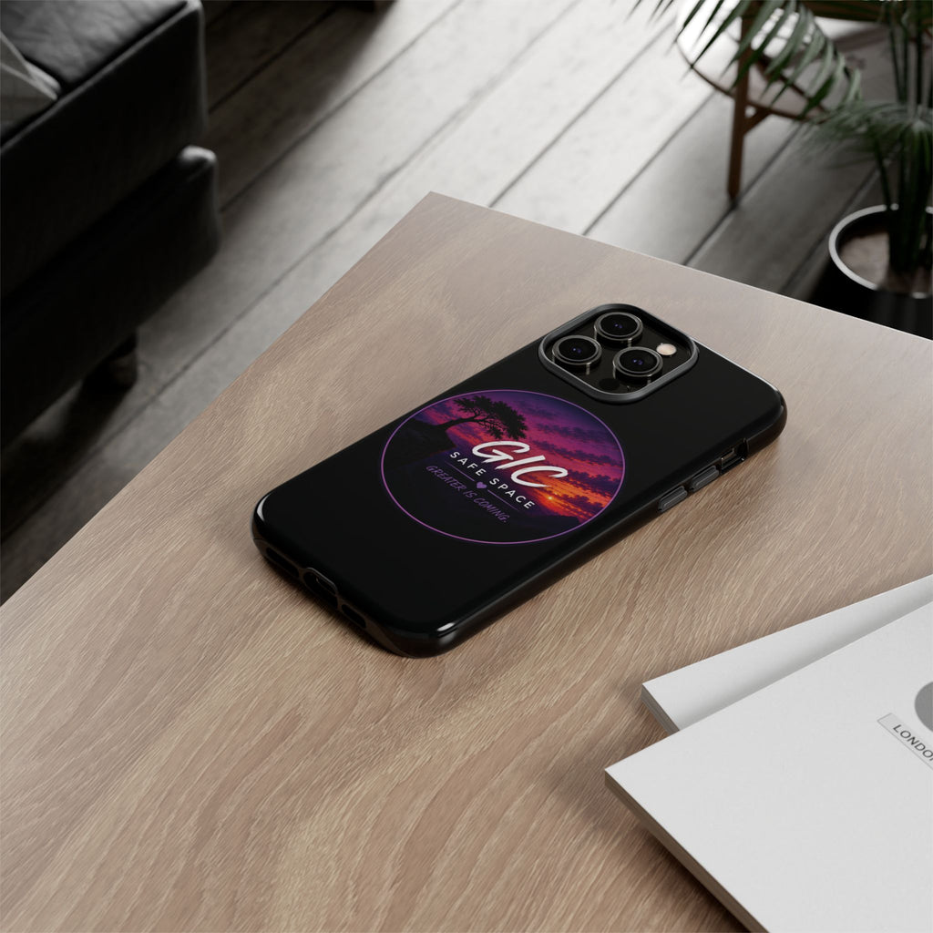 Phone Case — GIC Safe Space Sunset Design (Tough Protective Cover)