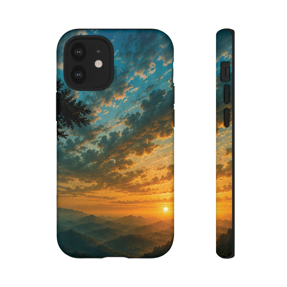 Sunrise Mountain Landscape Tough Phone Case
