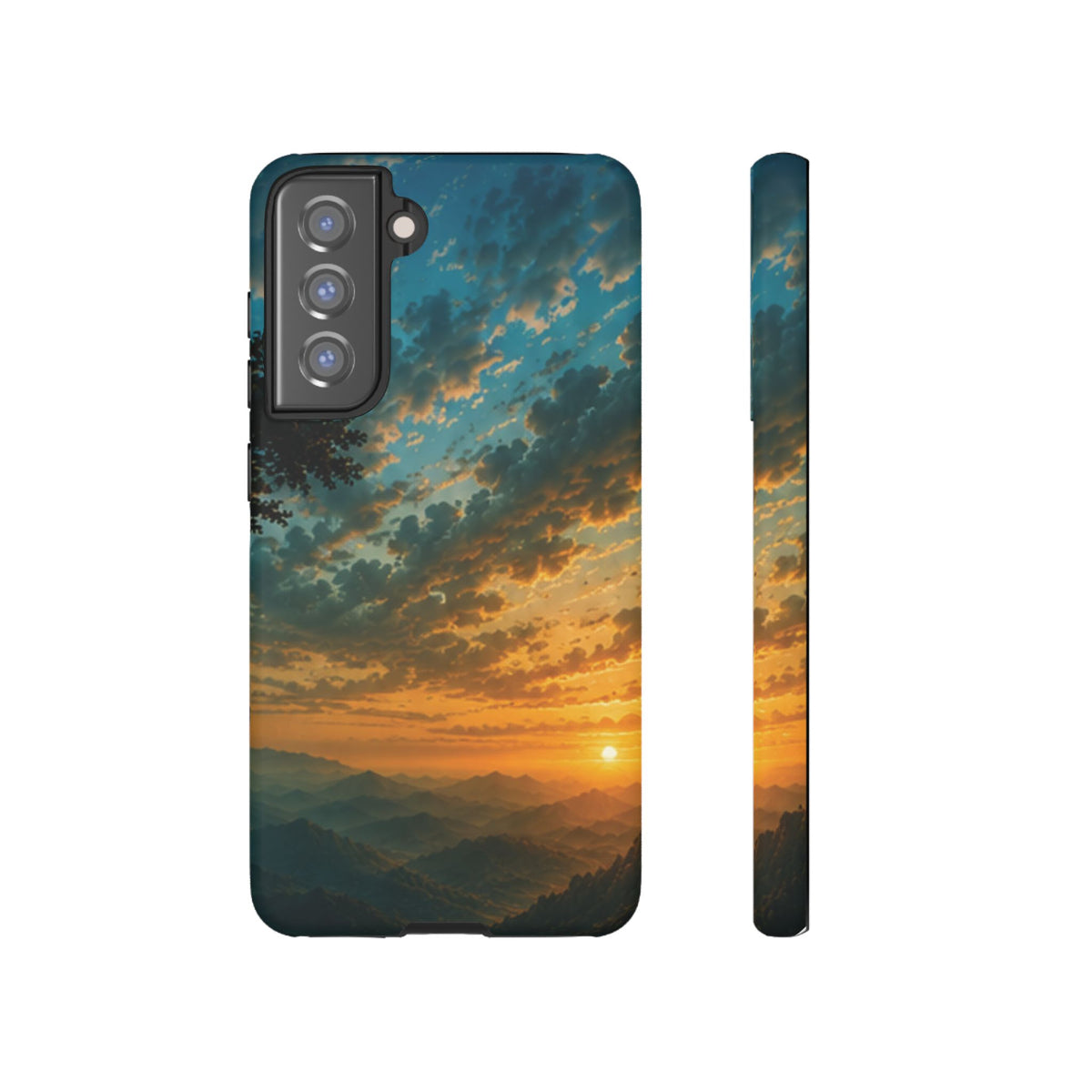 Sunrise Mountain Landscape Tough Phone Case