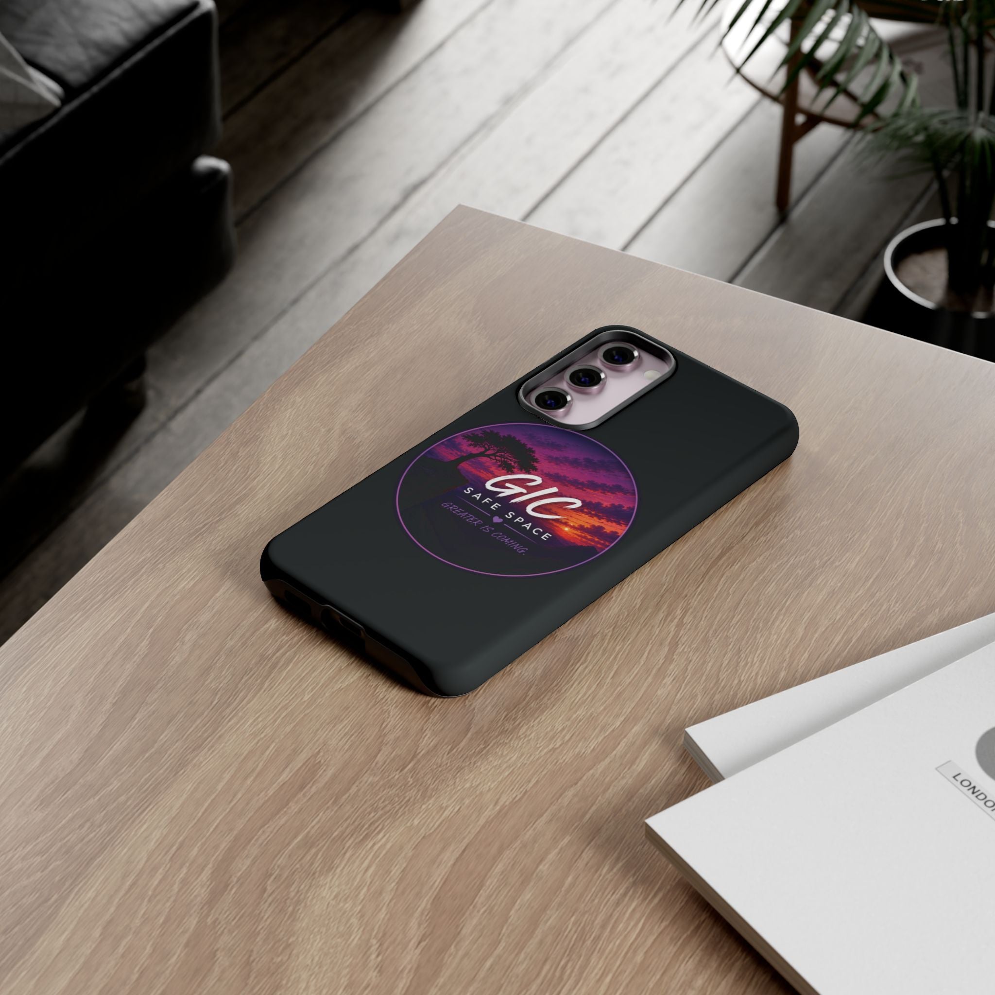 Phone Case — GIC Safe Space Sunset Design (Tough Protective Cover)