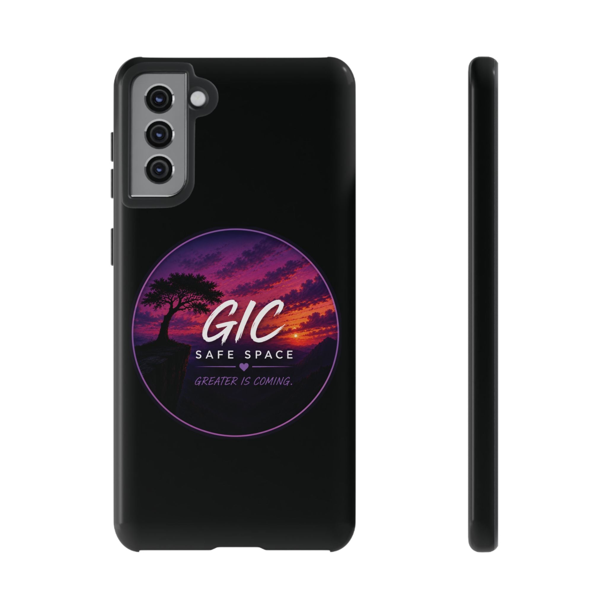 Phone Case — GIC Safe Space Sunset Design (Tough Protective Cover)