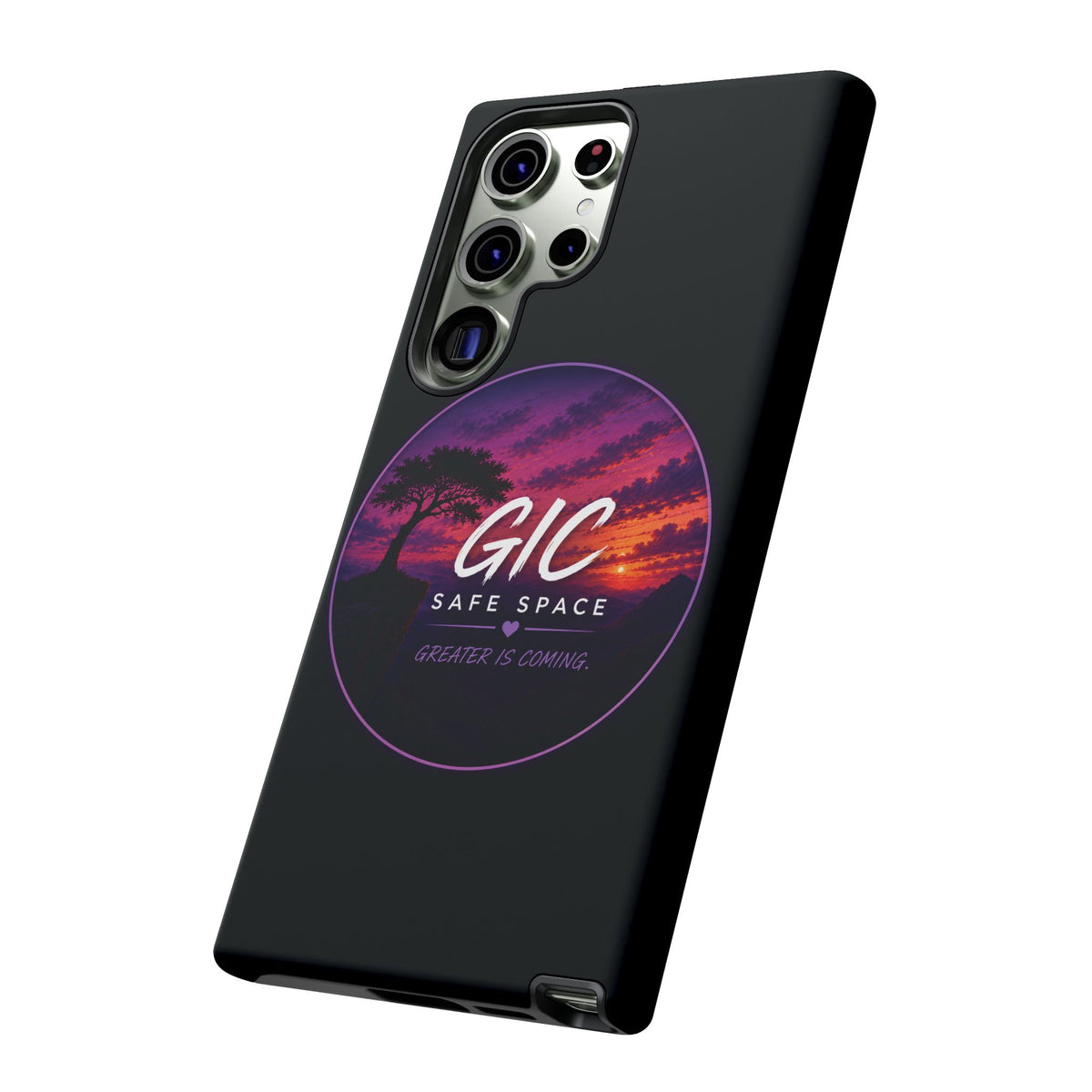 Phone Case — GIC Safe Space Sunset Design (Tough Protective Cover)