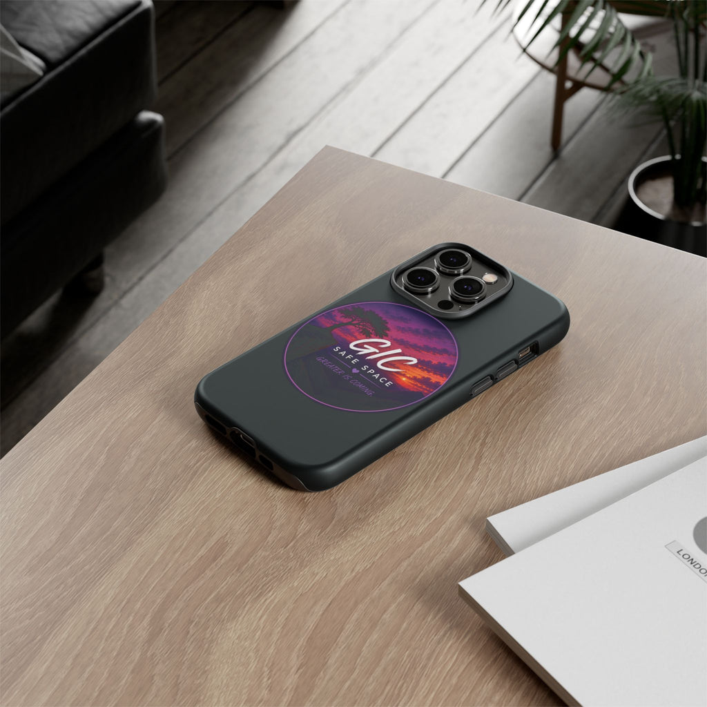 Phone Case — GIC Safe Space Sunset Design (Tough Protective Cover)