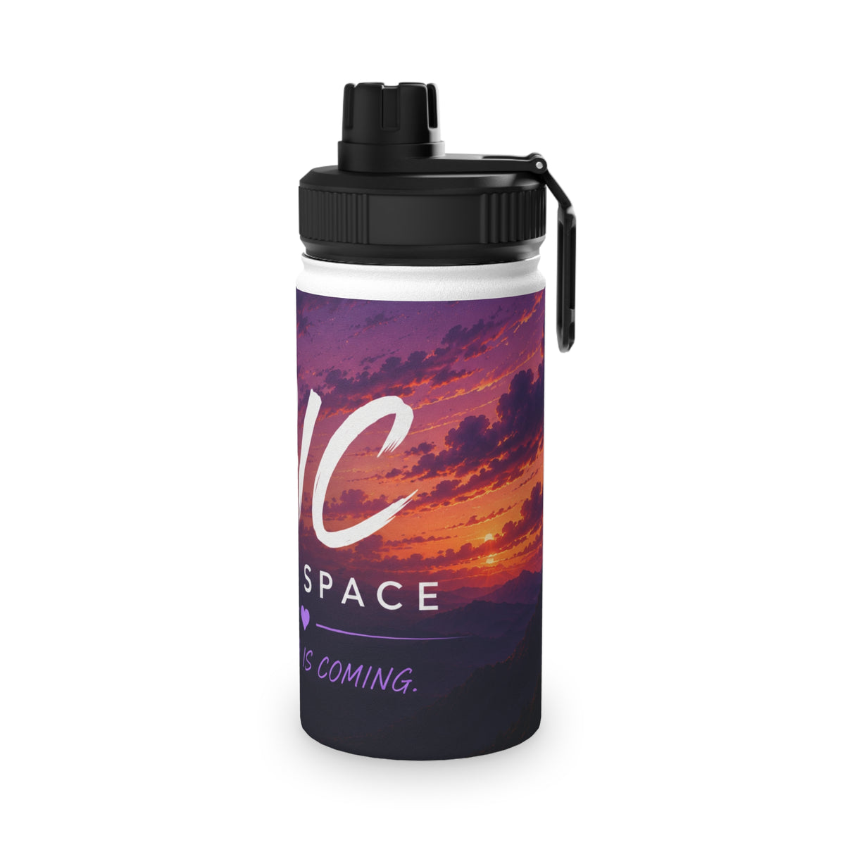 Stainless Steel Water Bottle, Sports Lid