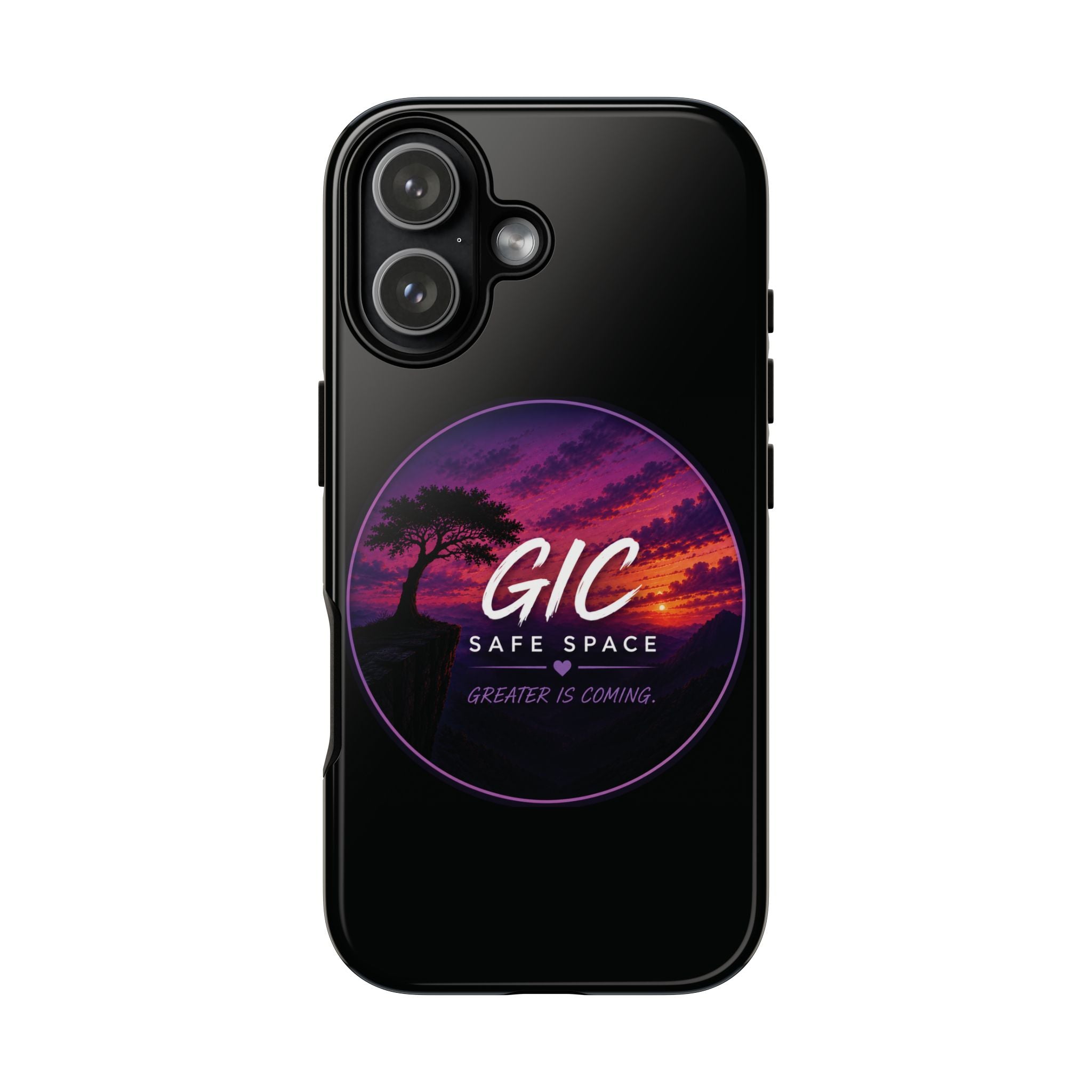 Phone Case — GIC Safe Space Sunset Design (Tough Protective Cover)