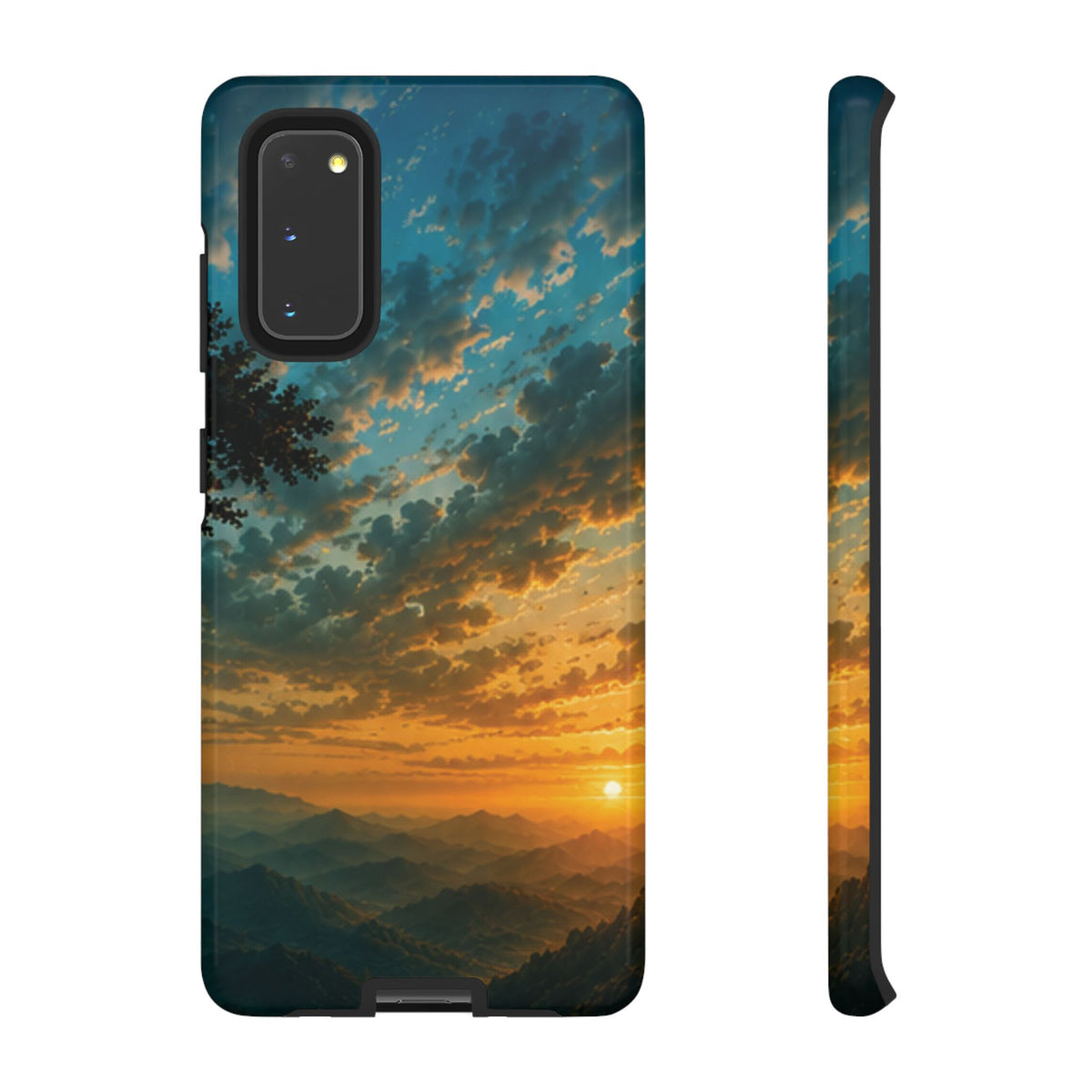 Sunrise Mountain Landscape Tough Phone Case