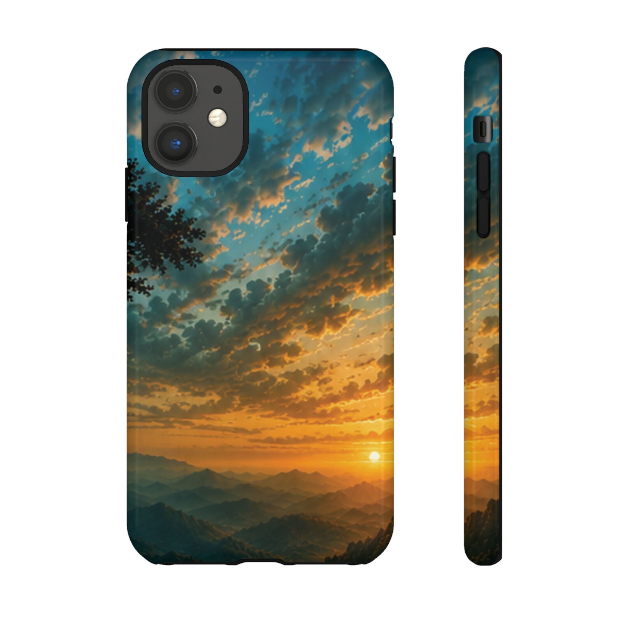 Sunrise Mountain Landscape Tough Phone Case