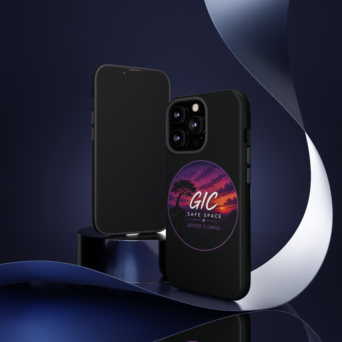 Phone Case — GIC Safe Space Sunset Design (Tough Protective Cover)