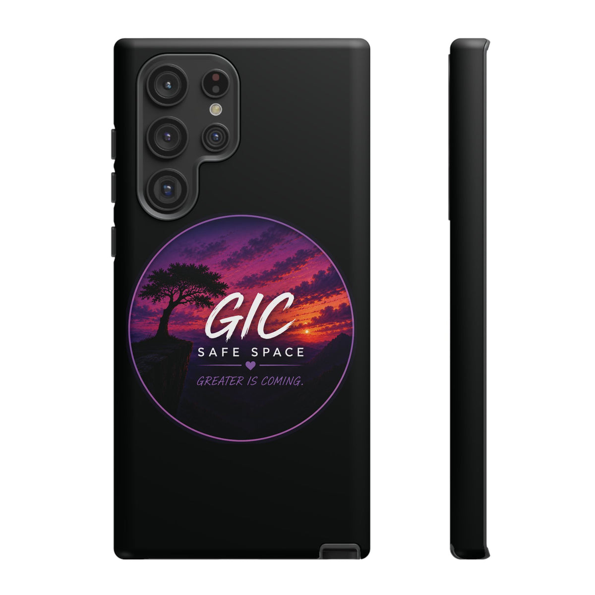Phone Case — GIC Safe Space Sunset Design (Tough Protective Cover)