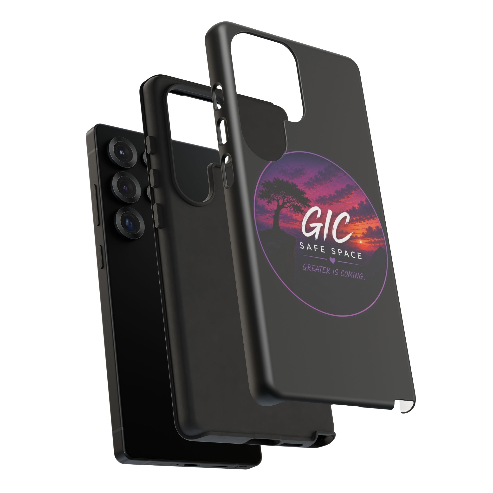 Phone Case — GIC Safe Space Sunset Design (Tough Protective Cover)