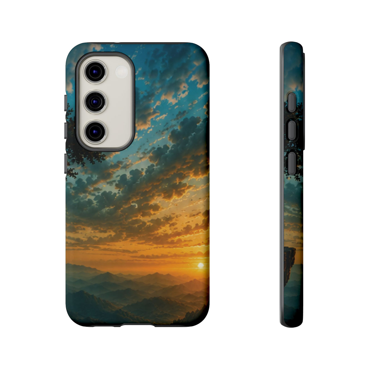 Sunrise Mountain Landscape Tough Phone Case
