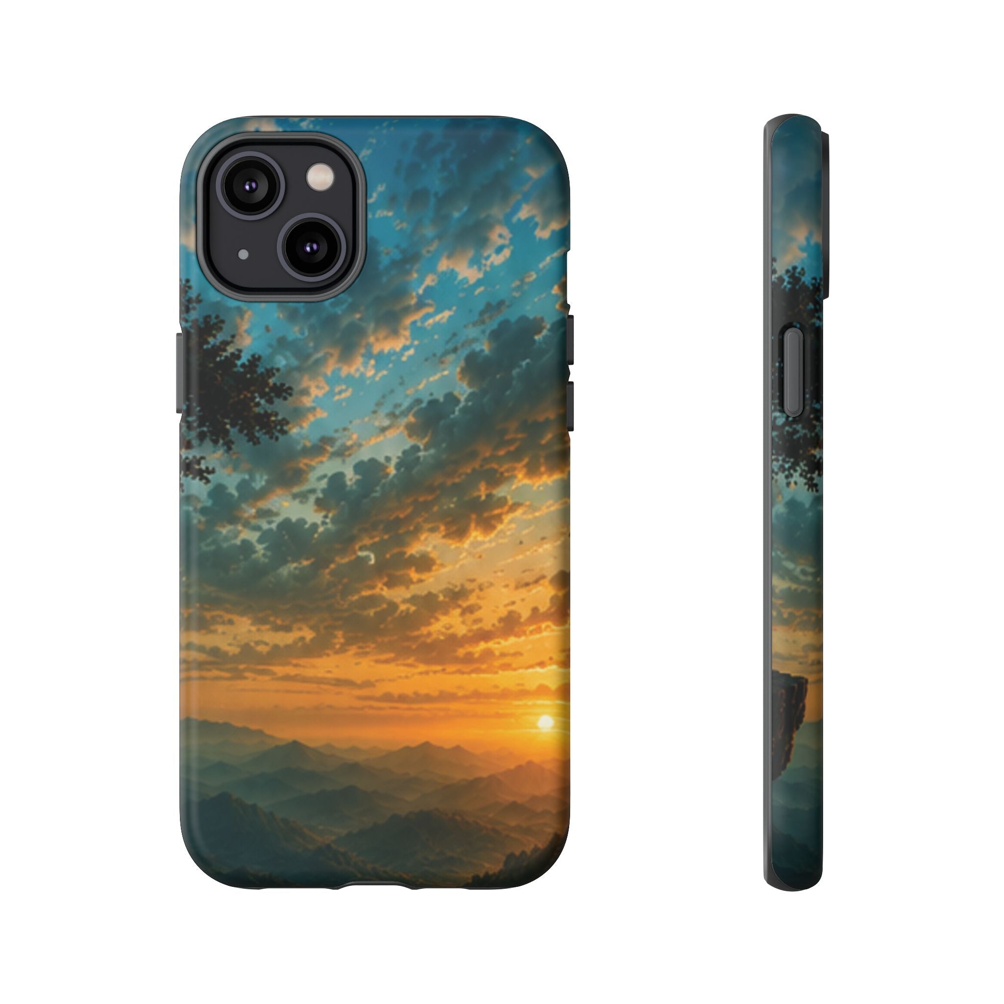 Sunrise Mountain Landscape Tough Phone Case