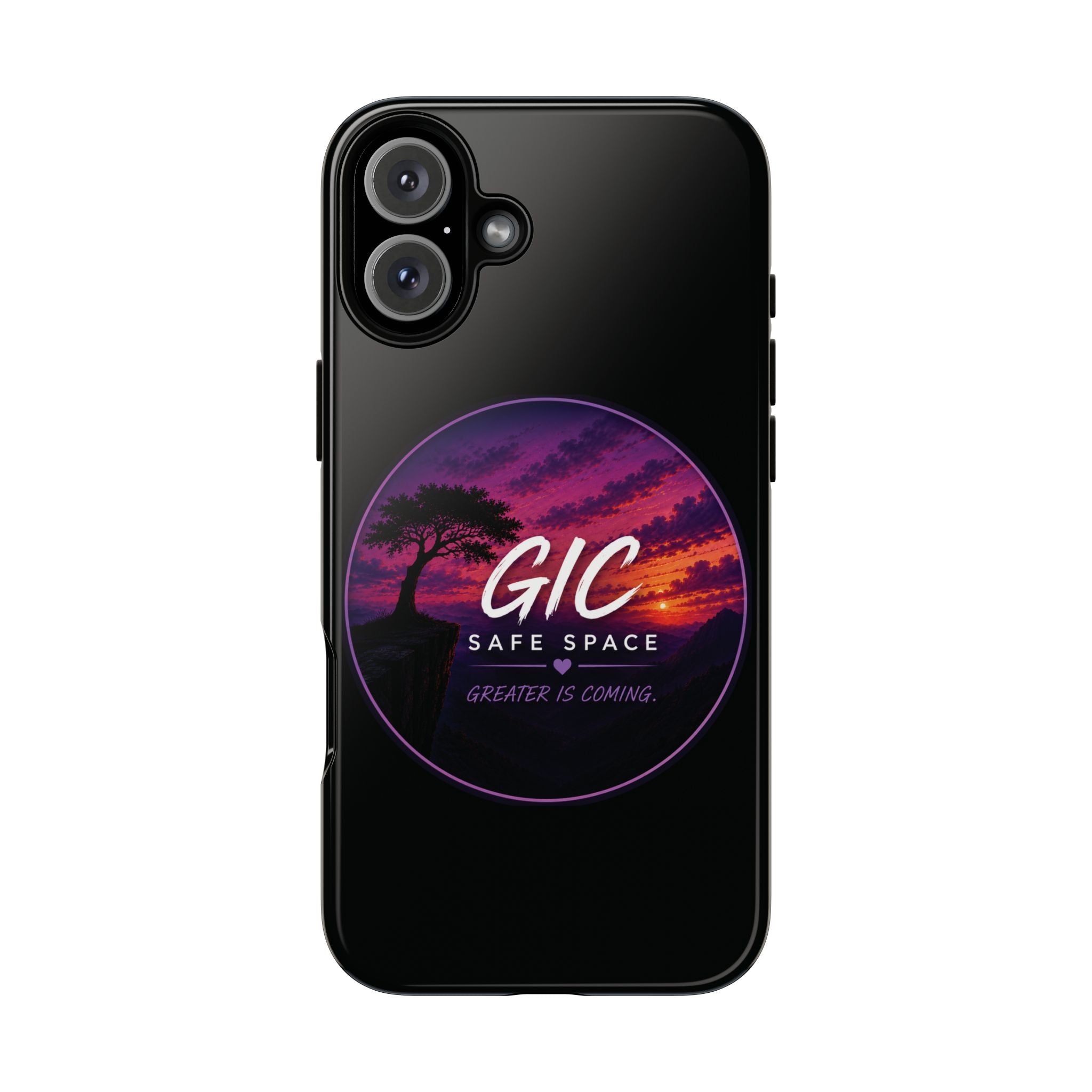 Phone Case — GIC Safe Space Sunset Design (Tough Protective Cover)