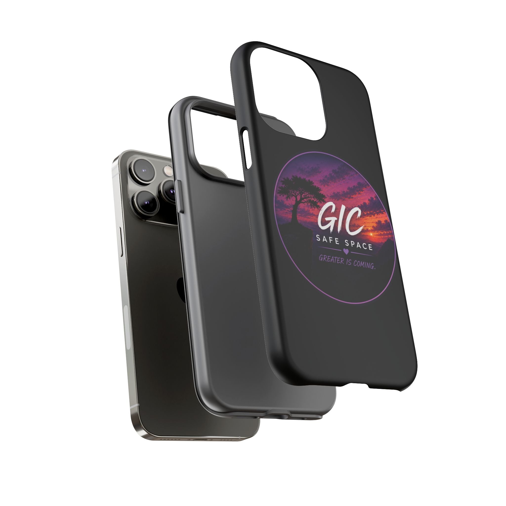 Phone Case — GIC Safe Space Sunset Design (Tough Protective Cover)