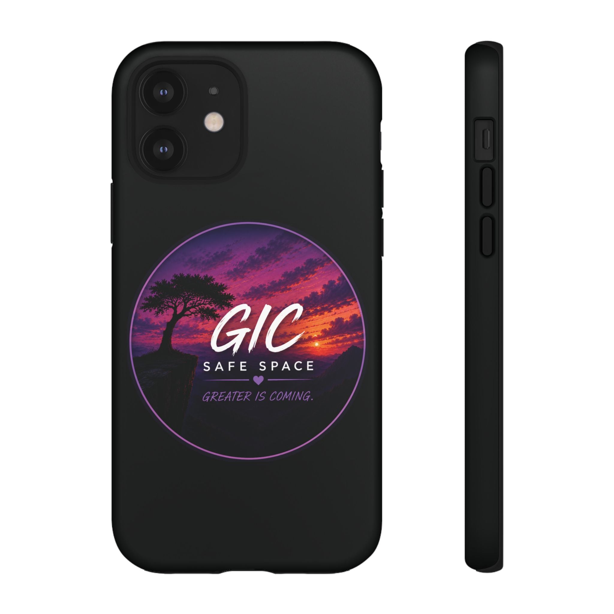 Phone Case — GIC Safe Space Sunset Design (Tough Protective Cover)