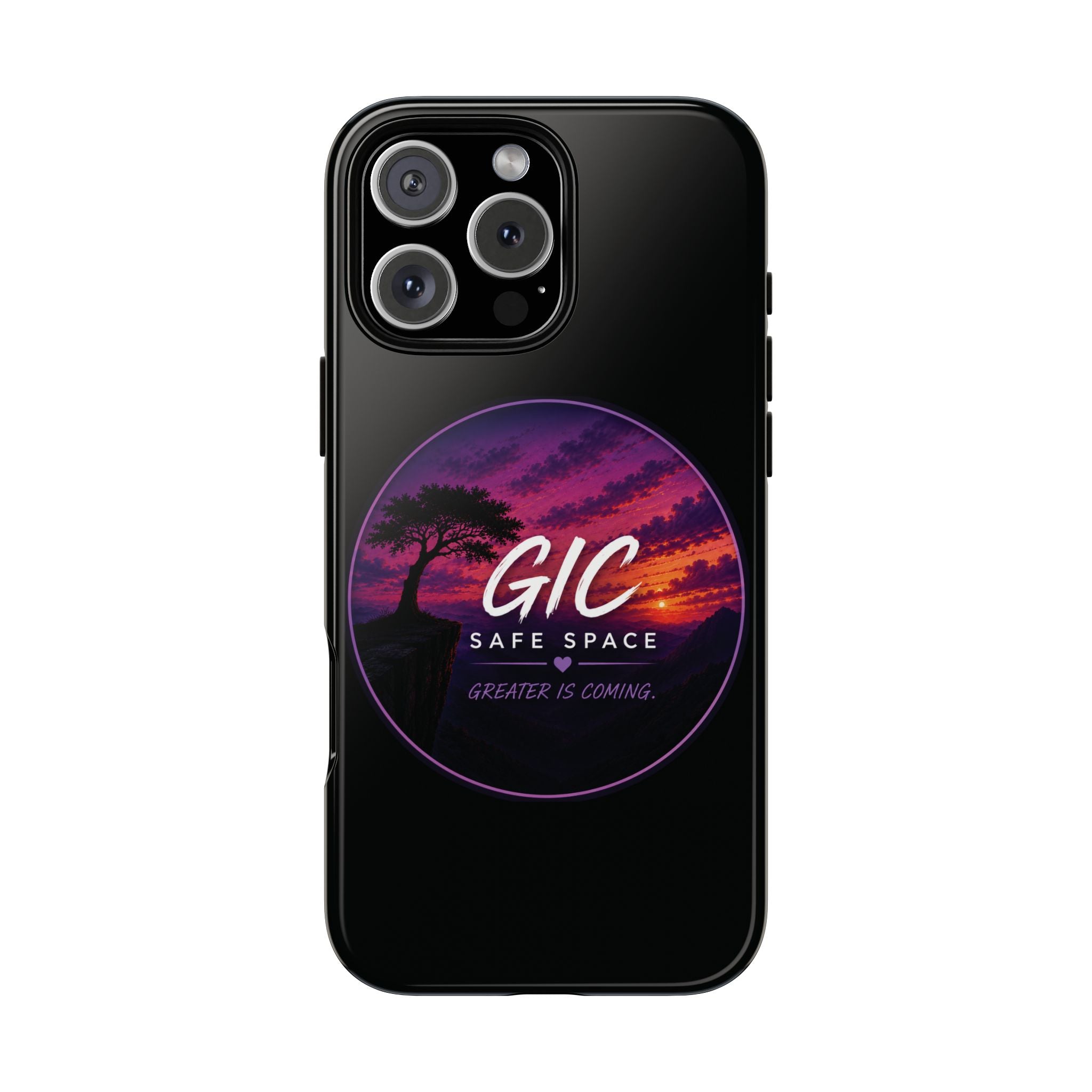 Phone Case — GIC Safe Space Sunset Design (Tough Protective Cover)
