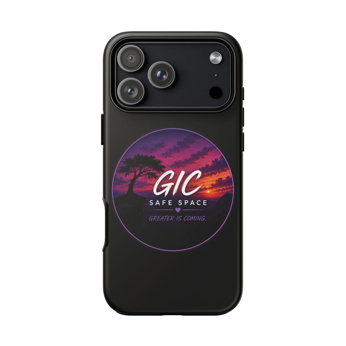 Phone Case — GIC Safe Space Sunset Design (Tough Protective Cover)