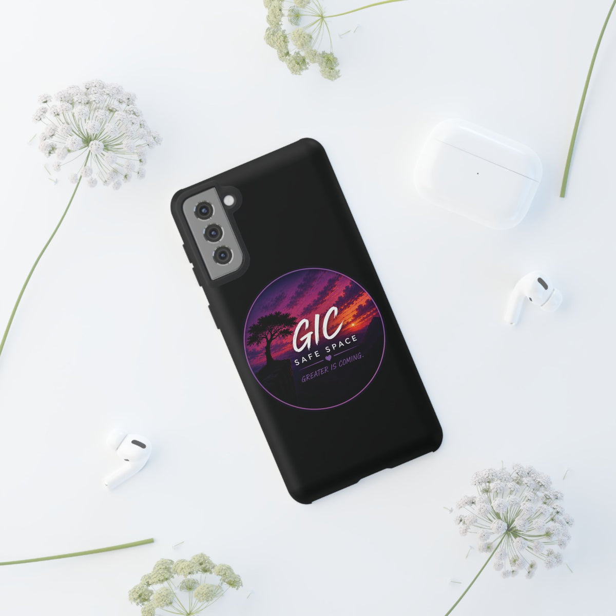 Phone Case — GIC Safe Space Sunset Design (Tough Protective Cover)